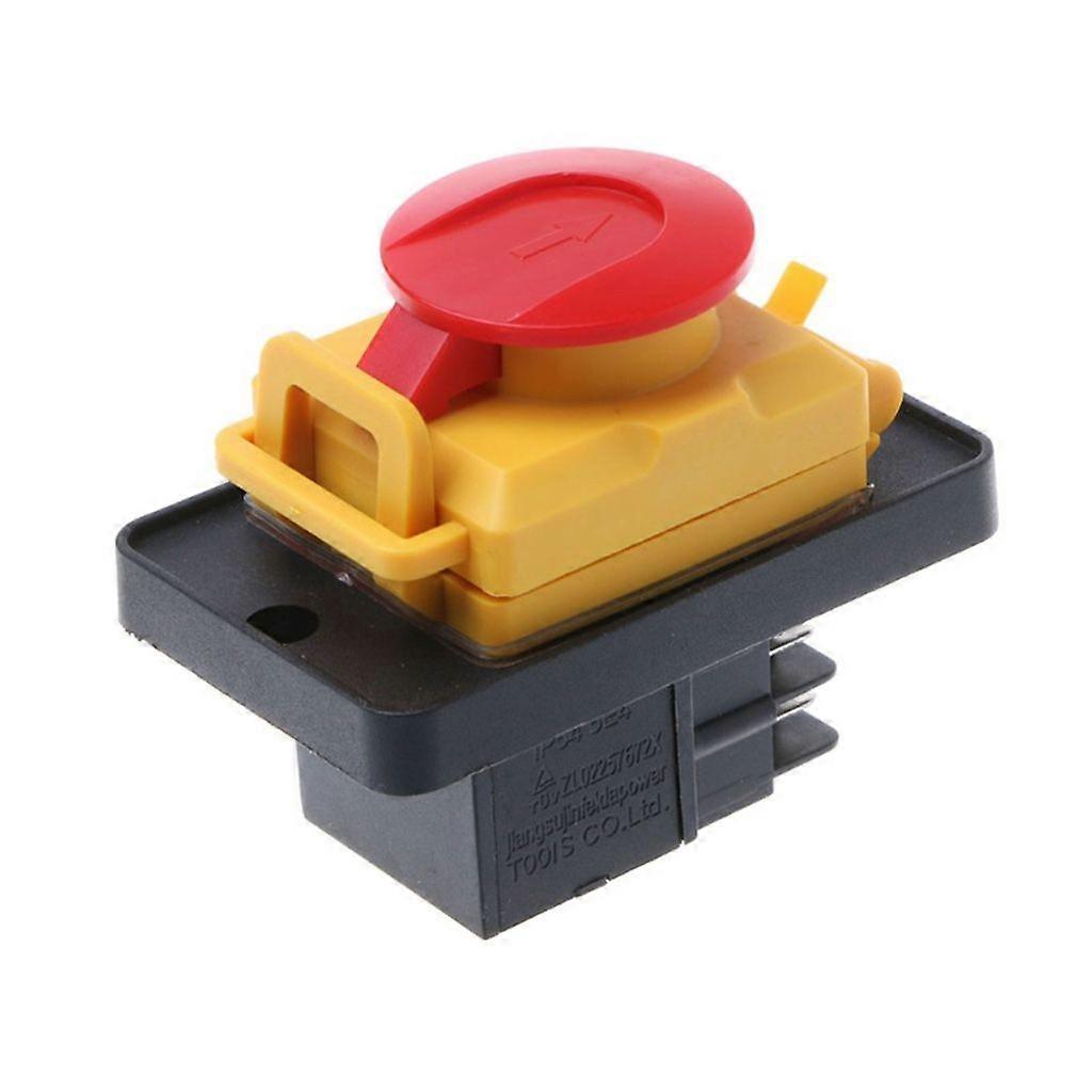 Magnetic Start Button Kjd12 4 Pin Push Button Button with Stop Function 250V
