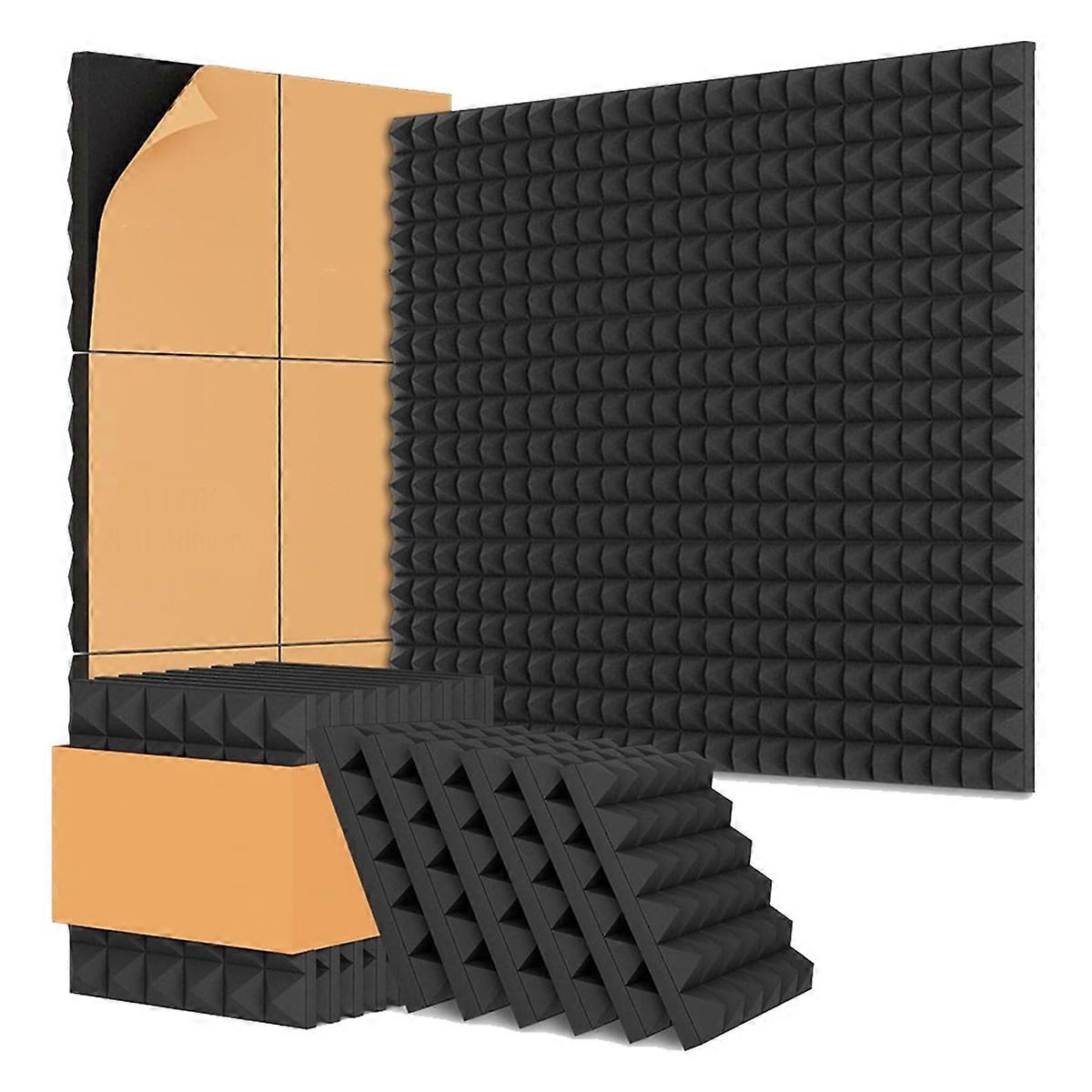 8 Pack Acoustic Foam Panels,12x12x2 Inches Sound Proof Foam Panels