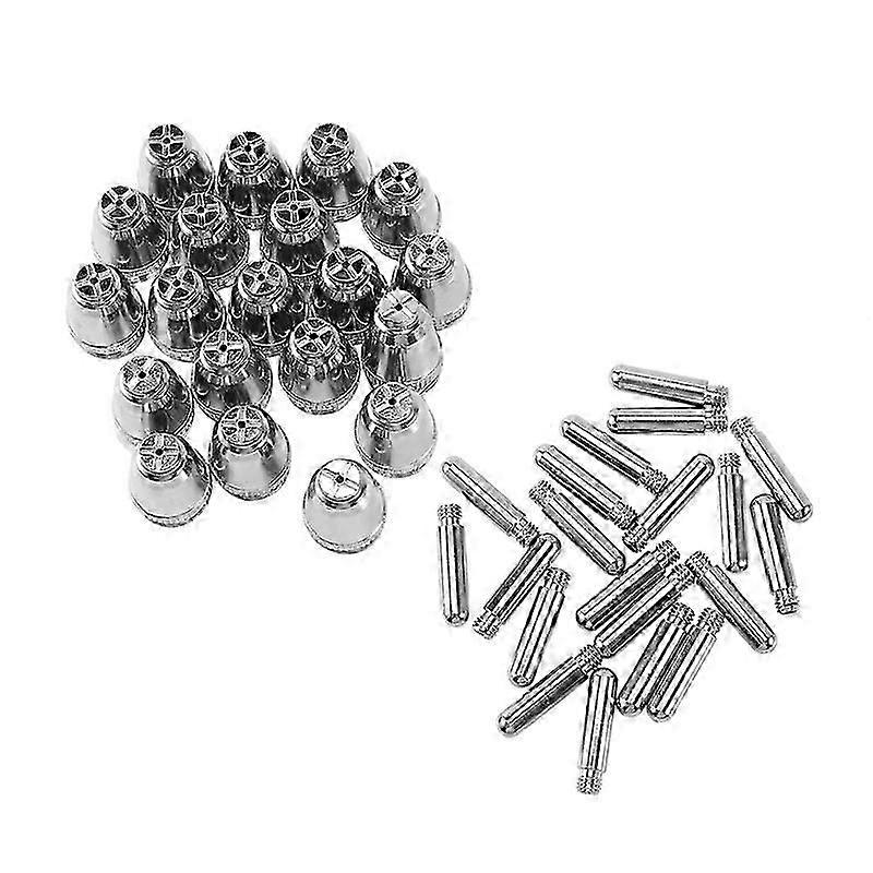 40Pcs AG60 Plasma Cutting Torch Consumable SG55 Plasma Cutter Kit 60A -60 Plasma Torch Tip Electrod