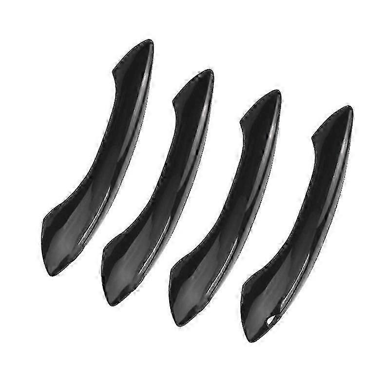 For ABS Black Outside Exterior Door Handle Protector Cover Trim for 5 6 7 Series F07 F10 F11 F06 F12 F - Stylish Protection