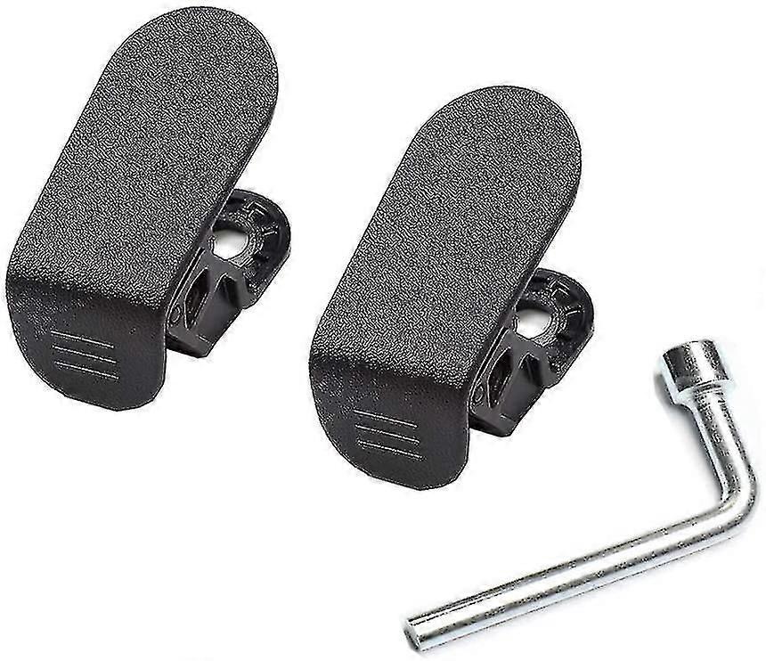 2Er Pack ABS Kunststoff Autoanhänger Vorder kofferraum Haken
