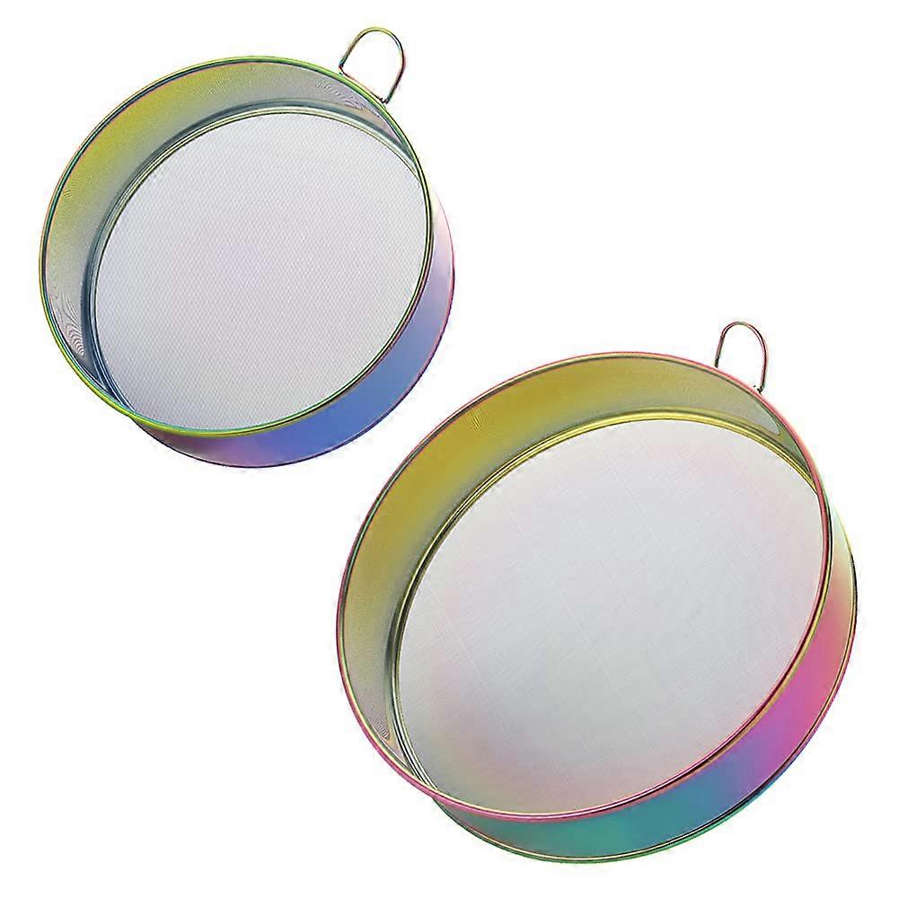 Stainless Steel Fine 80 Mesh Flour Sifter for Baking Cake Bread