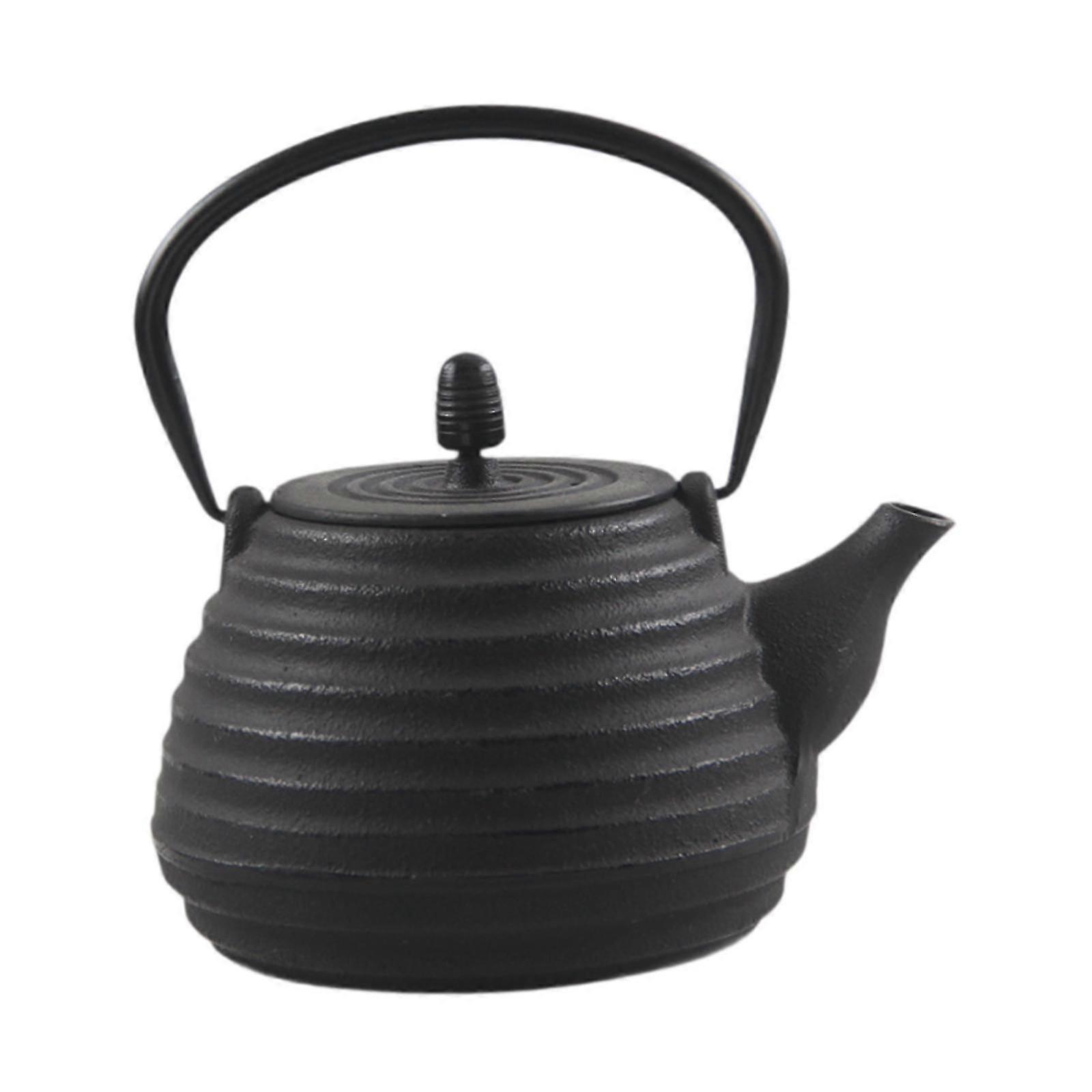 Teiera in ghisa Teiera Teiera 1000ml Manico bollente Stili giapponesi Manico antiscivolo Macchina per il tè sfuso per la cucina Casa