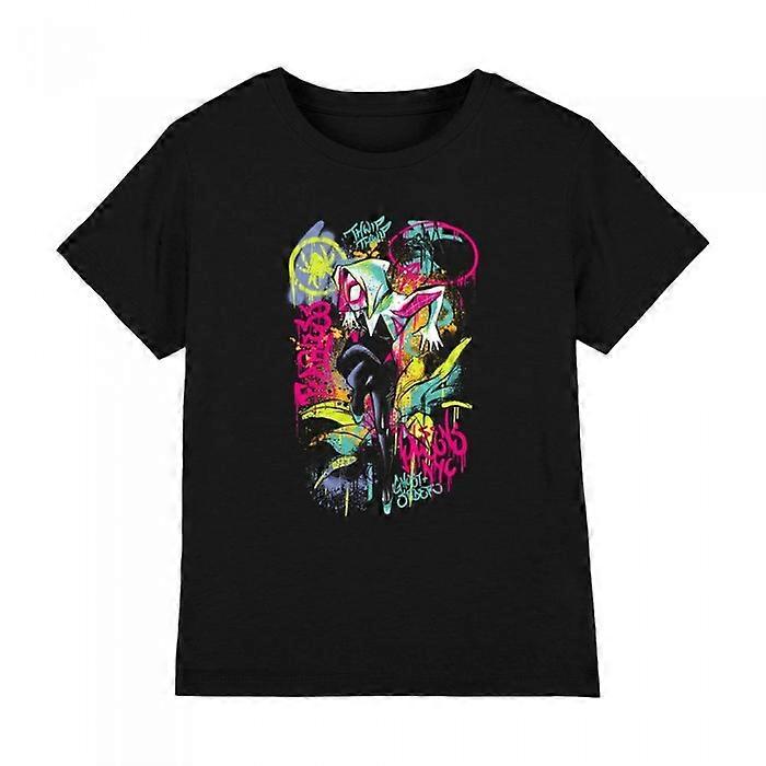 Marvel Childrens/Kids Ghost-Spider Neon Graffiti T-Shirt