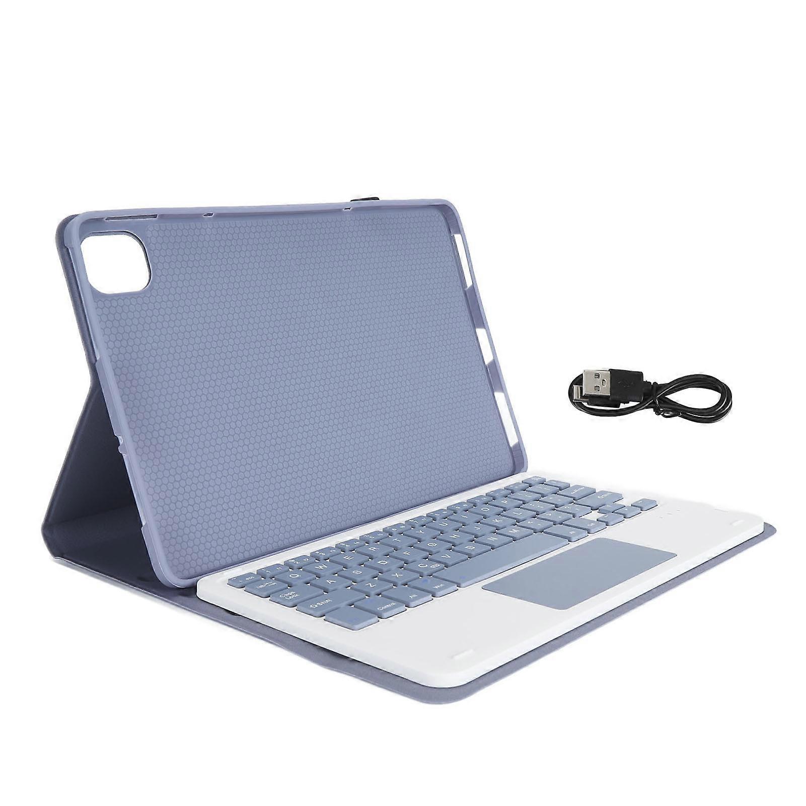 11 inch Tablet Keyboard Case, Slim Lightweight Wireless Bluetooth Magnetic Detachable Keyboard Cover for Xiaomi Mi Pad 5 and 5 Pro, Purple
