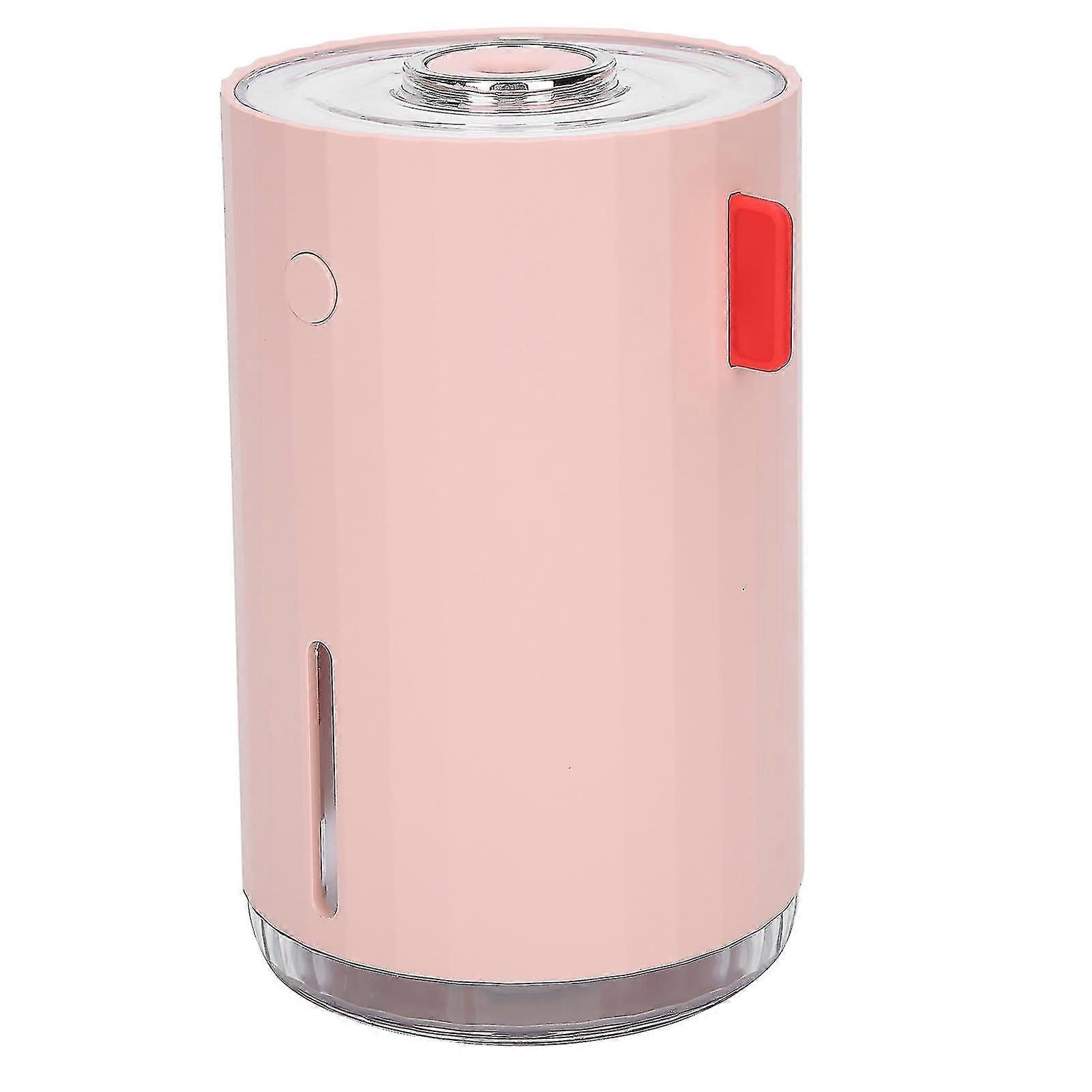 J637 Mini Desktop Air Humidifier Portable Air Purifying Diffuser with Night LightPink