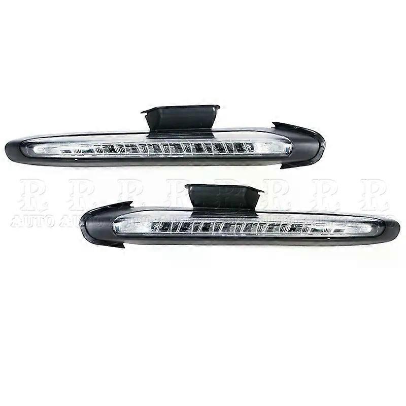Applies to DRL LED Daytime Running Light For Porsche Cayenne 958 Turbo Style 2011-2018 Fog Lamp Turn Signal Light 95863118110 95863118210