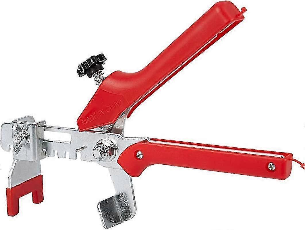 Floor Tile Locator Pliers,Tile Leveling System Siding Pliers Locator Ceramic Tile Installation Tools,Red