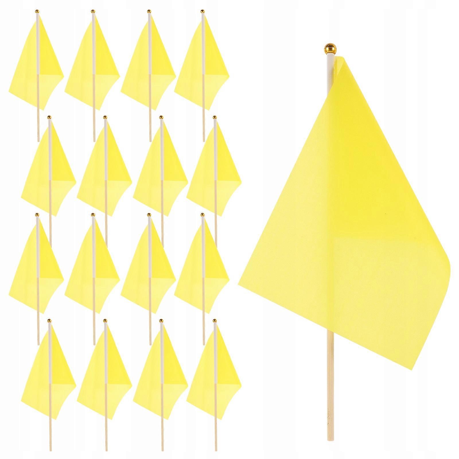 50pcs Small Handheld Flags Wear-resistant Mini