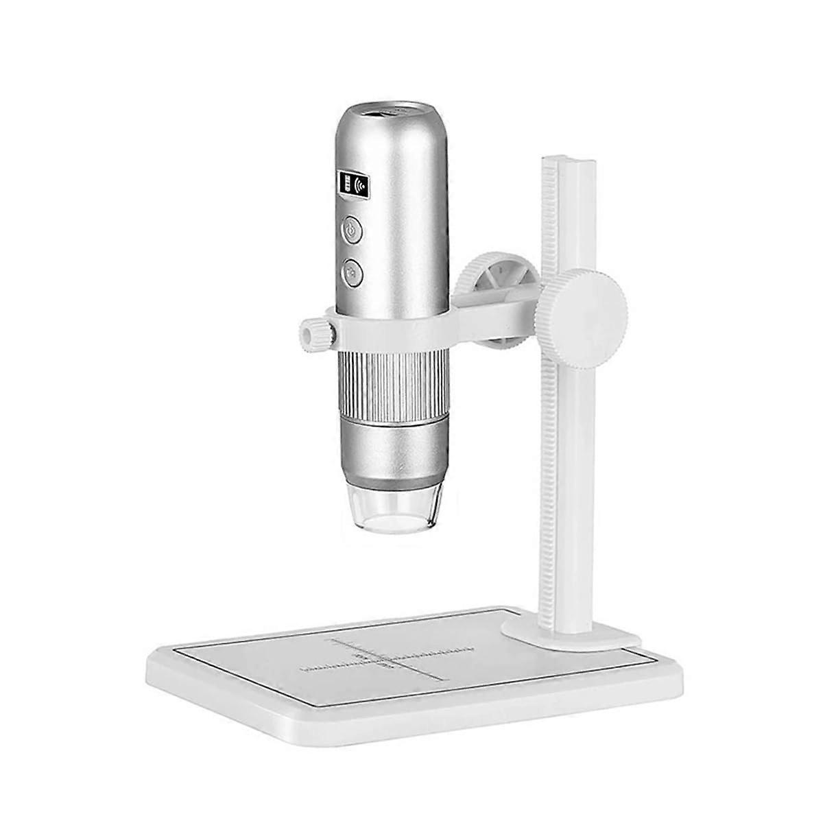 Digital Microscope 1000X USB Camera with 8 LED Lights, Adjustable Bracket, and High-Resolution Imaging