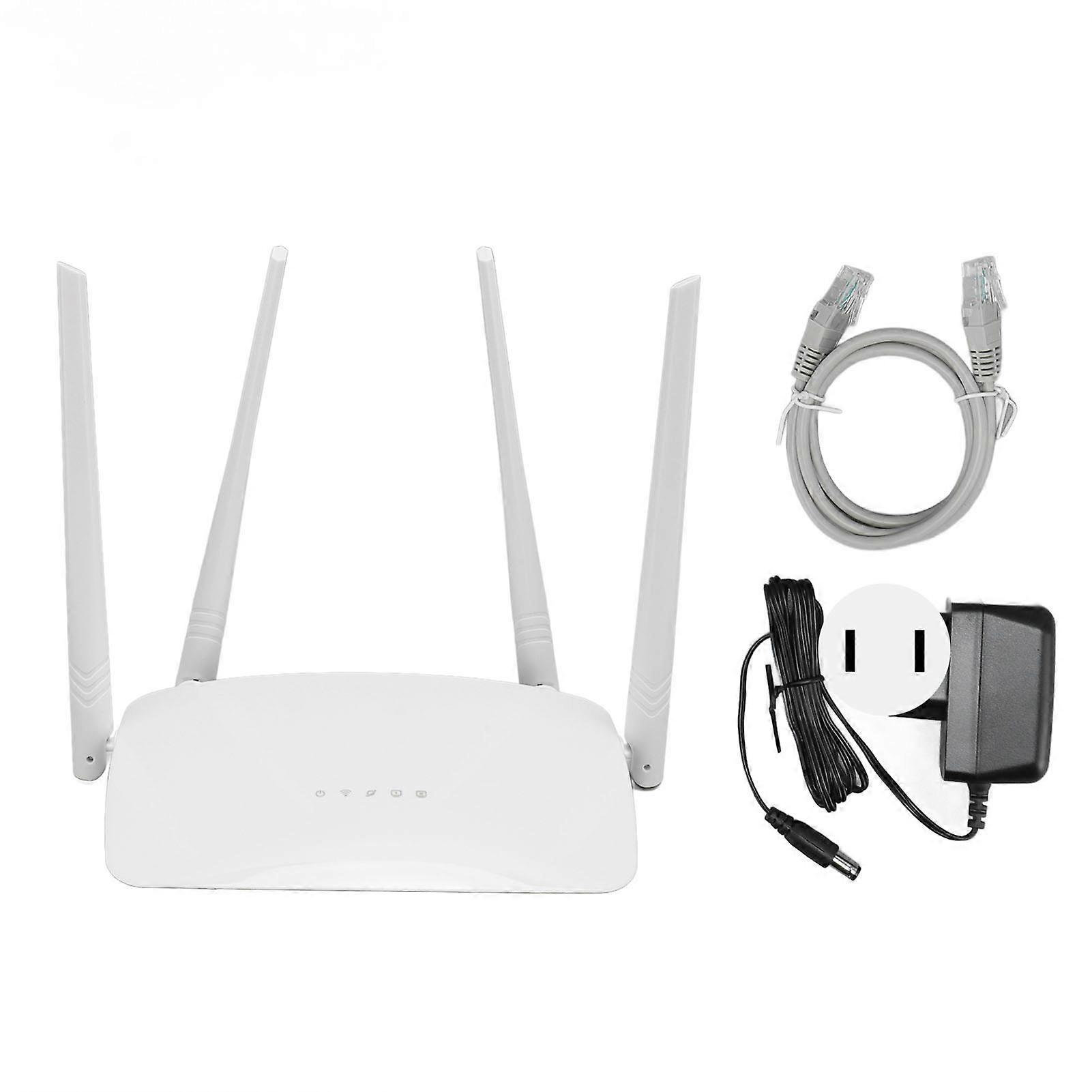 Wireless WiFi 300Mbps 4 Antennas High Gain APP Control 6 Modes Internet Router for Family Office