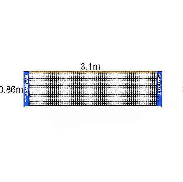 Tennis Net Badminton Net Portable Folding Simple 3m 4m 5m 6m