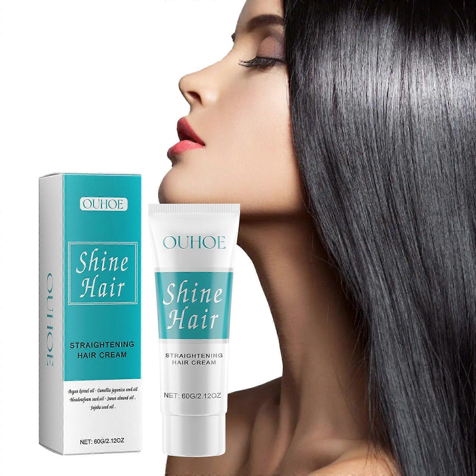60g OUHOE Sleek Control Cream Straightening Finish with Jojoba & Argan Oils