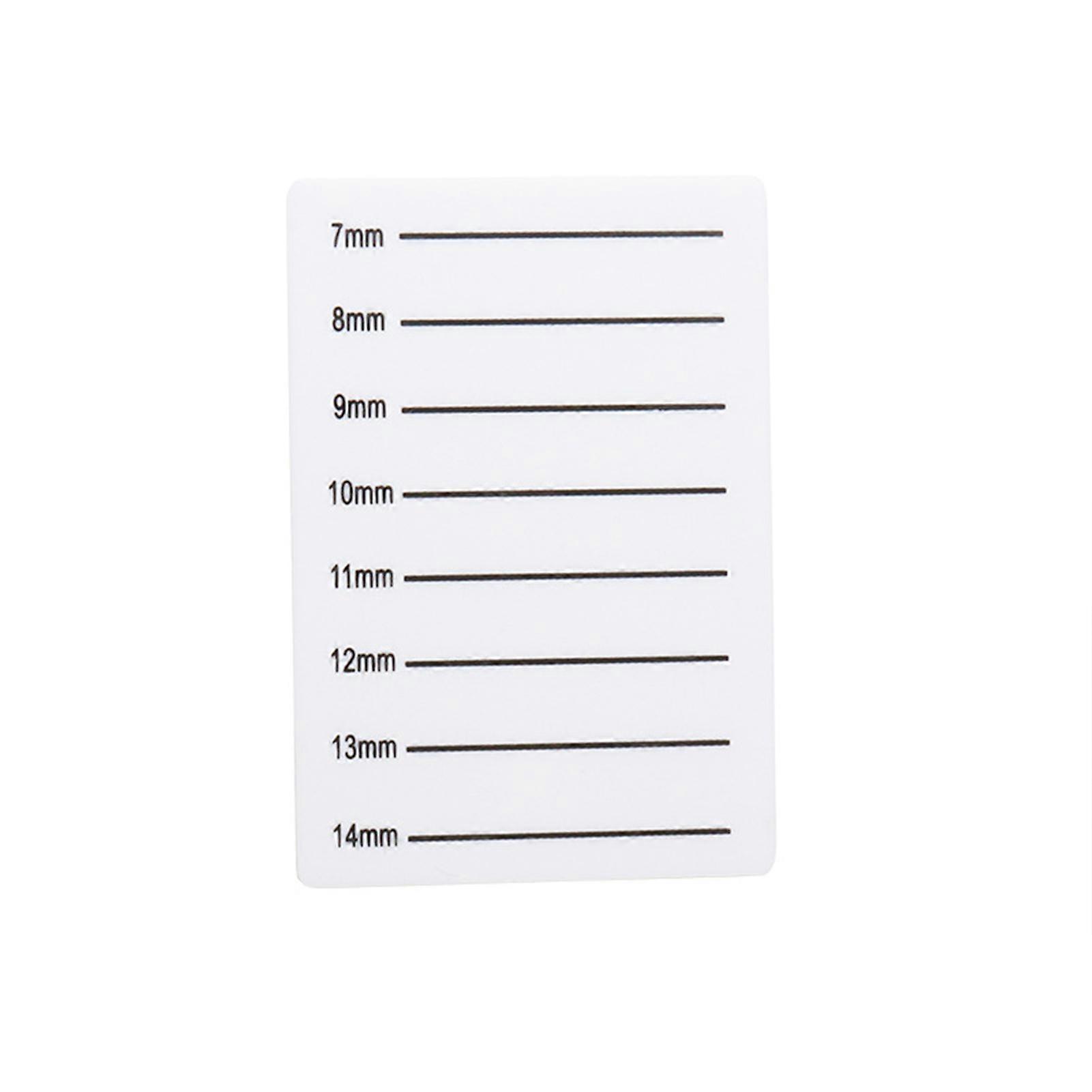 Eye Lash Extension Pallet with Length Curl Mark Functional Plate