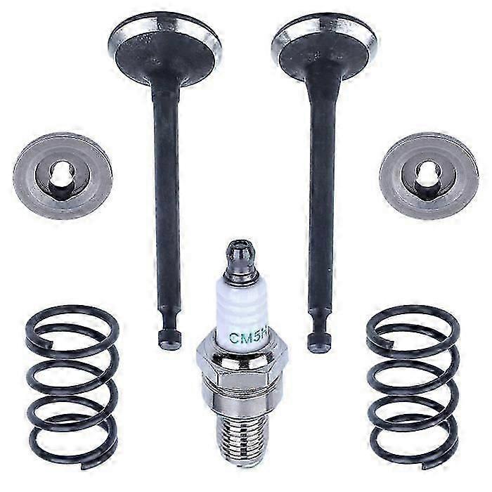 Intake Valve Exhaust Assembly Compatible With GX35 UMK435 4 Stroke Spring Retainer -cdsx
