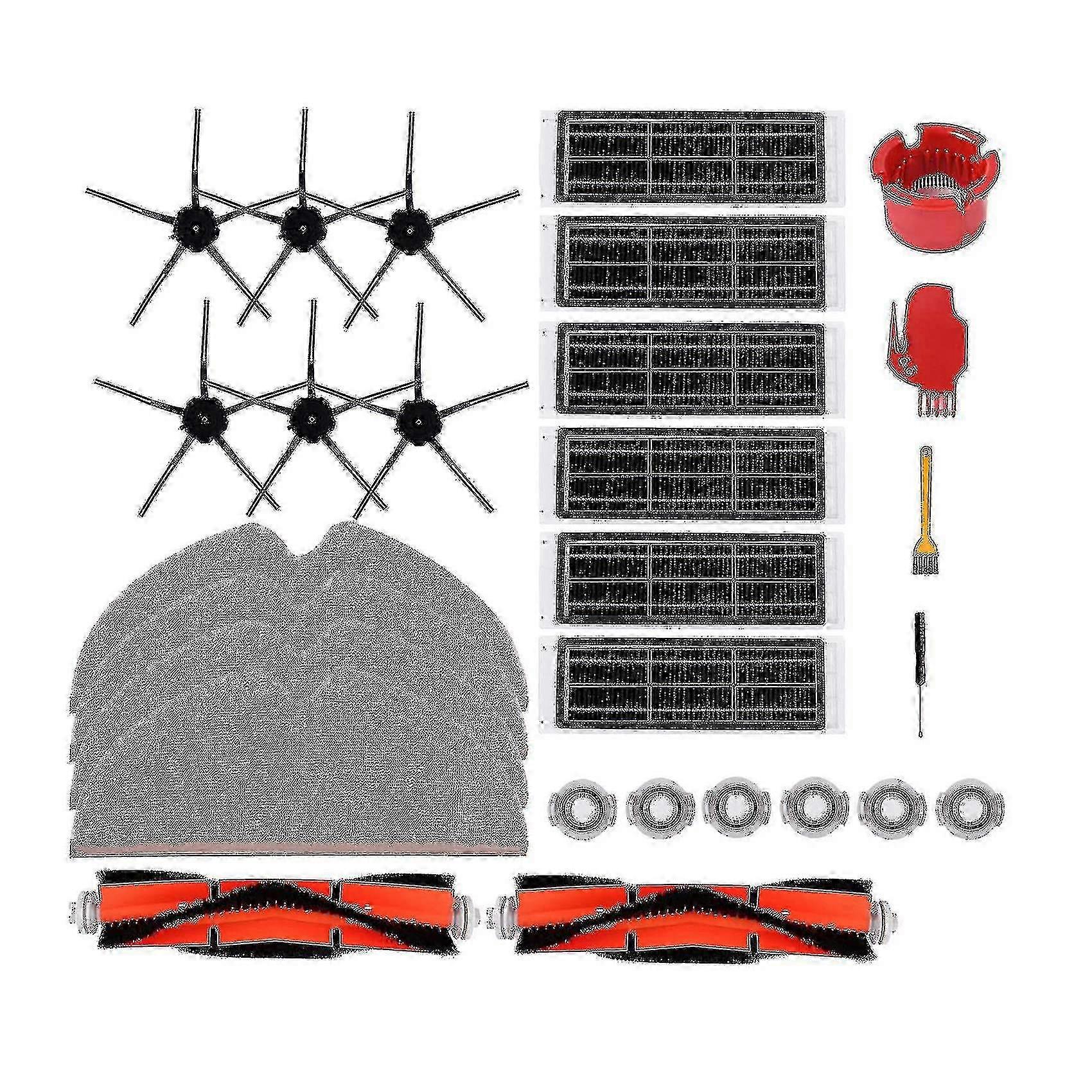 Replacement Component Set Compatible with Roborock S6 S6 Maxv S6 Pure S5 S5 Max and S51