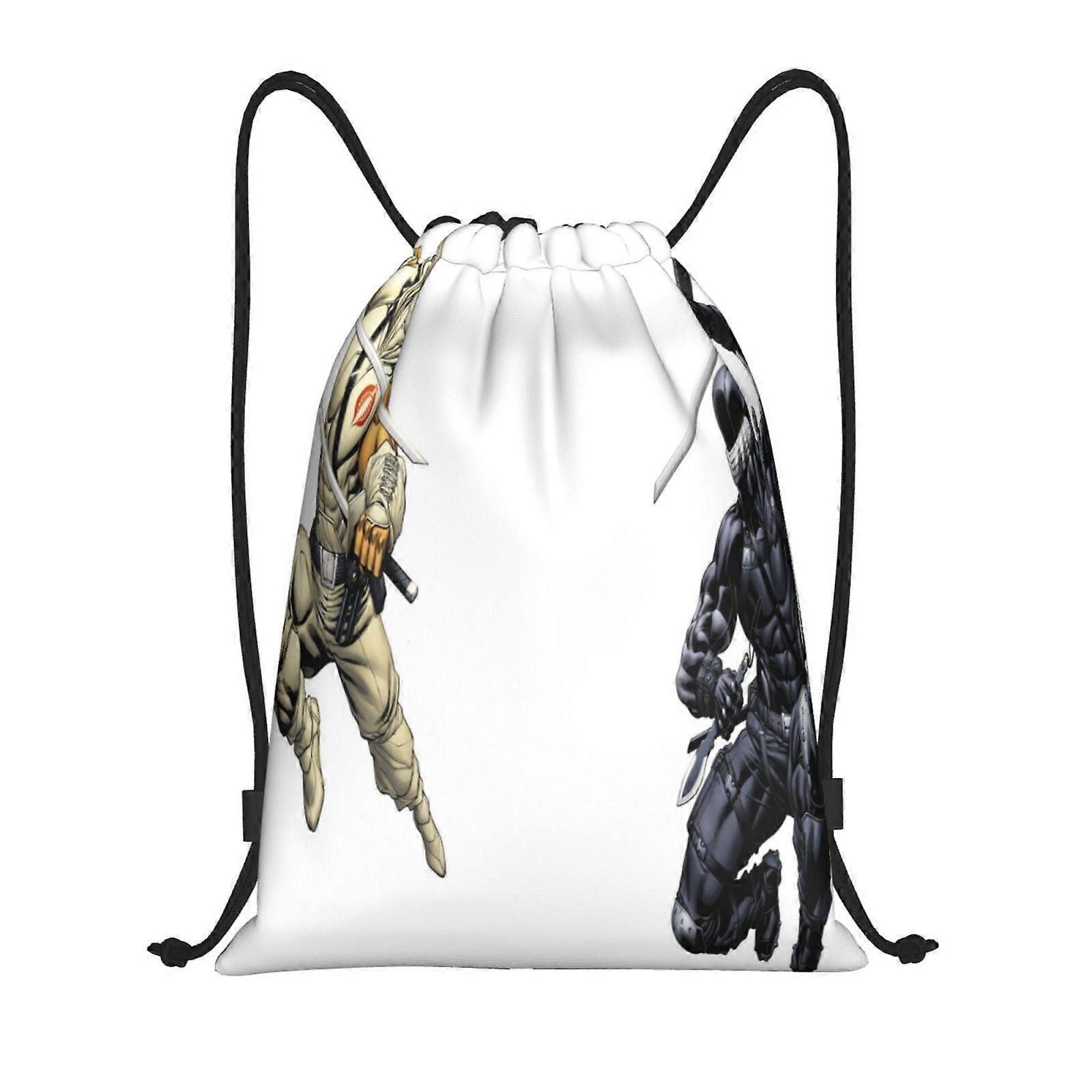 a143 G.I. Joe A Real American Hero Canvas double shoulder backpack unisex design for all age groups f143