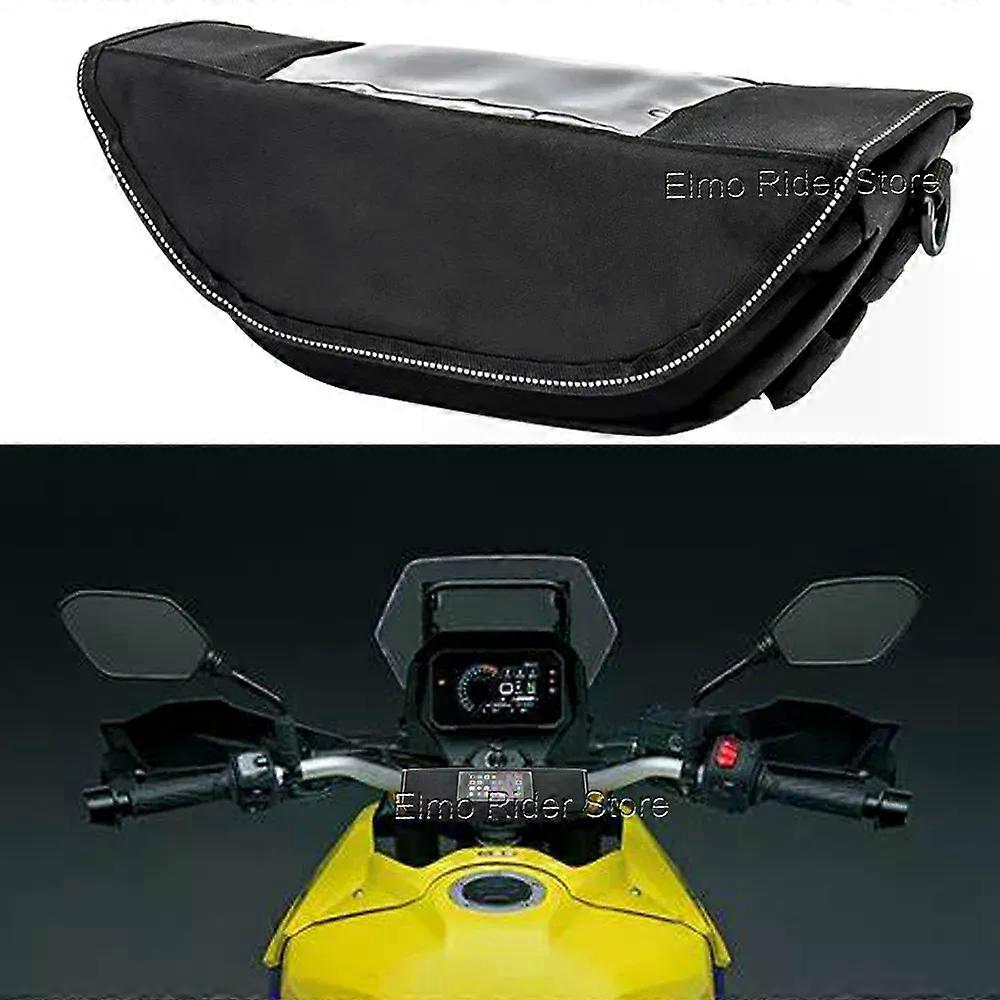 Motorcycle Waterproof And Dustproof Handlebar Storage Bag Shock-proof Navigation Bag For Suzuki V-Strom 800DE V-Strom 800DE 2023-(no logo