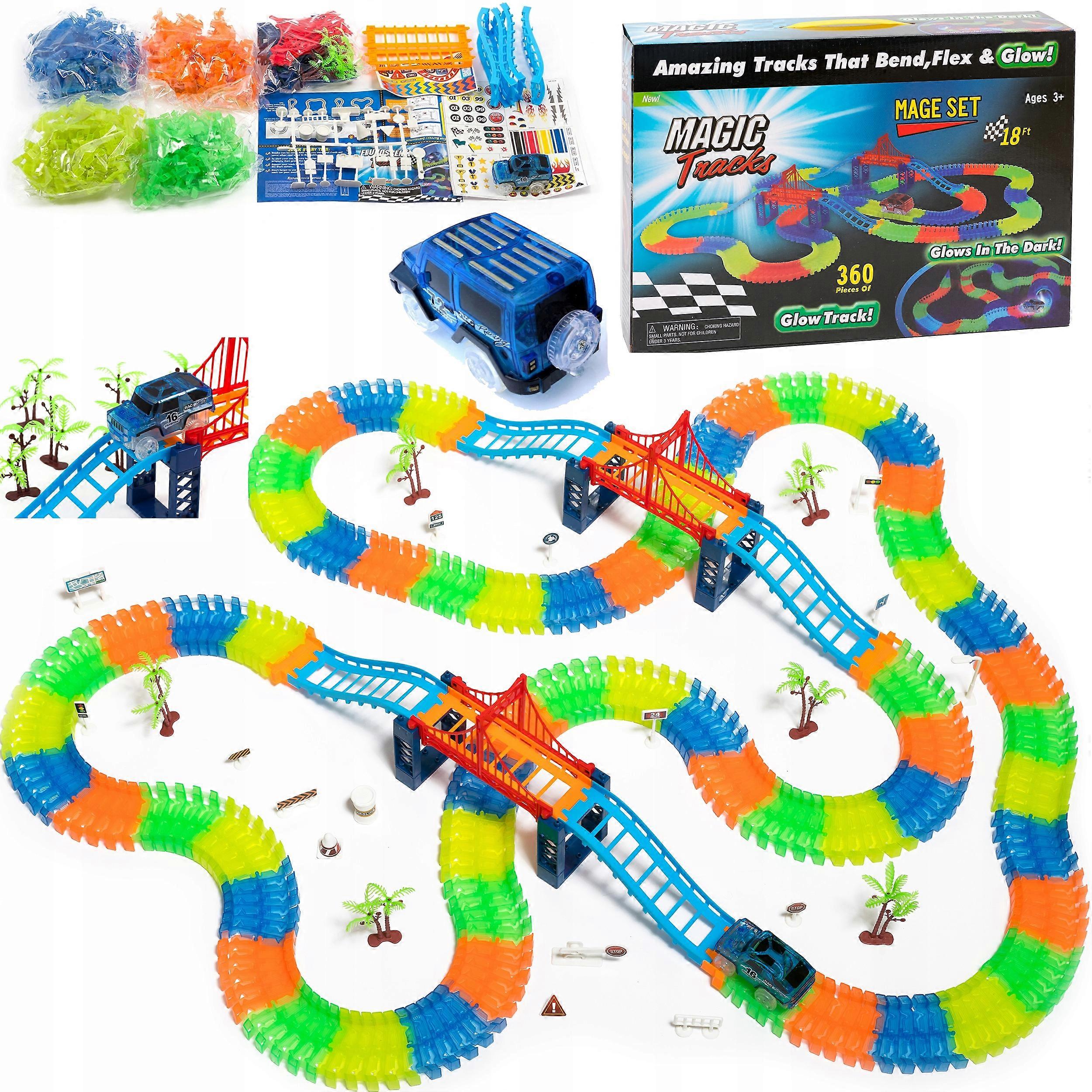 Lighting Car Track 360el Glow Tracks Auto