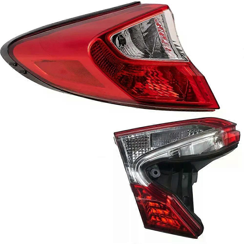 High qualityLeft/Right Side Tail Lamp FOR TOYOTA CHR 2018 2019 2020 2021 Rear Tail Light Brake Lamp with