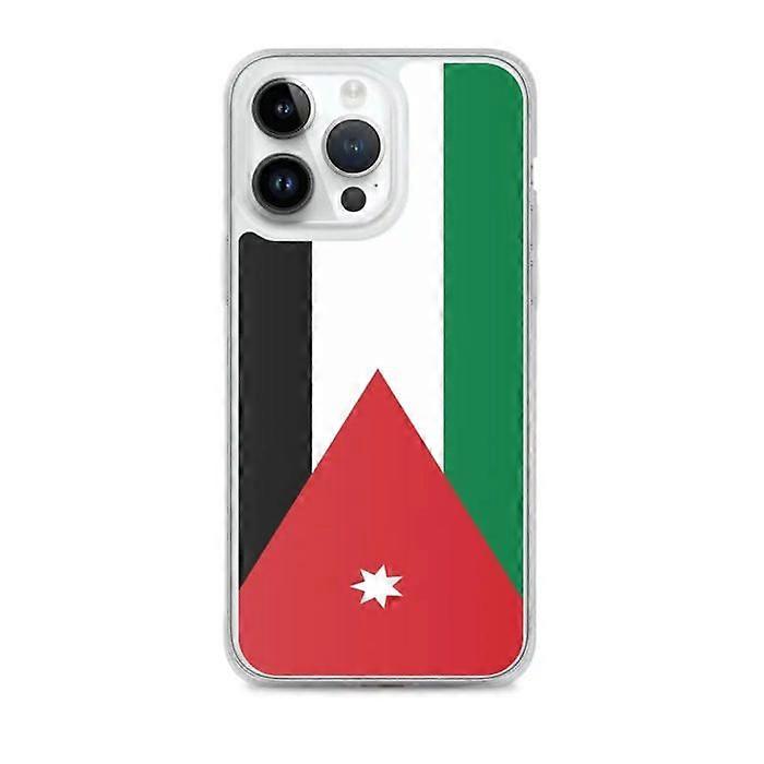 iPhone Case - Jordan Flag - iPhone 14 Pro Max - Flexible - Multicolored - Vertical