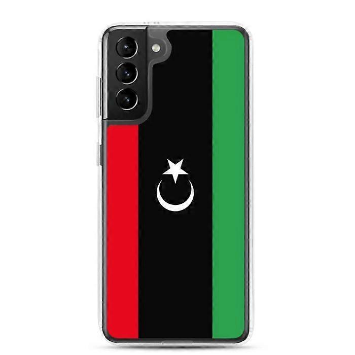 Phone Case - Samsung - Galaxy S21 Ultra - Flag Libya - Flexible - Multicolor