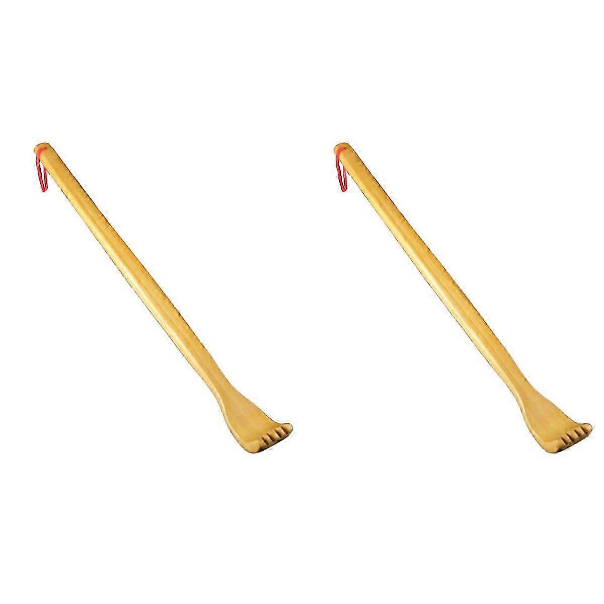2025 2pcs Scratching Massage Stick Back Scraper Handheld Back Massager for Men Home Use