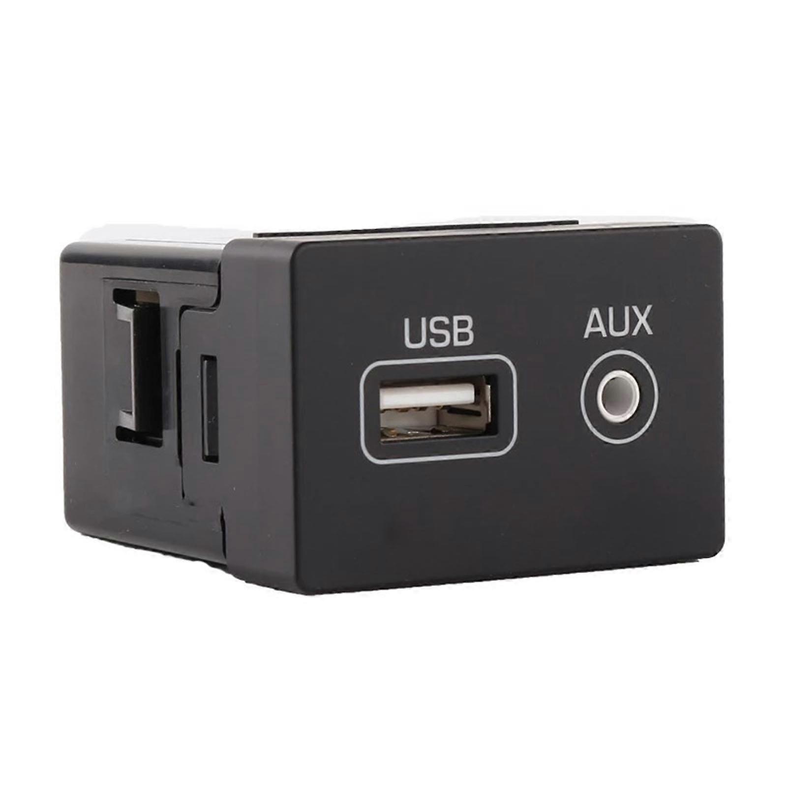 Multifunction USB Auxiliary Input Jacks Assembly Automotive Sound Interfaces Accessories for IX25 96120C1000 96120-C1000