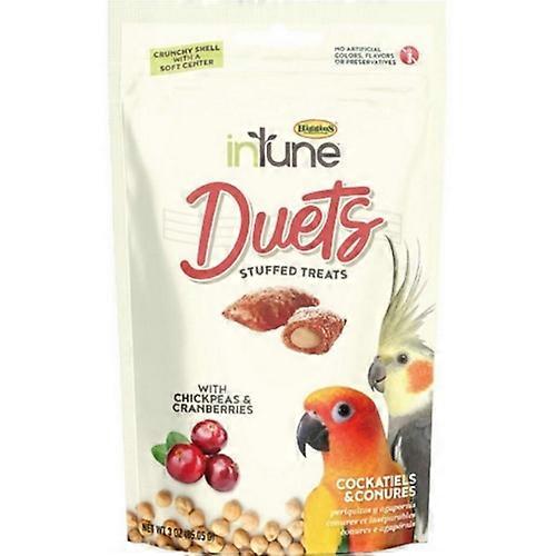 Higgins Intune Duets Treats For Conures And Lovebirds, 3 Oz, Cranberry