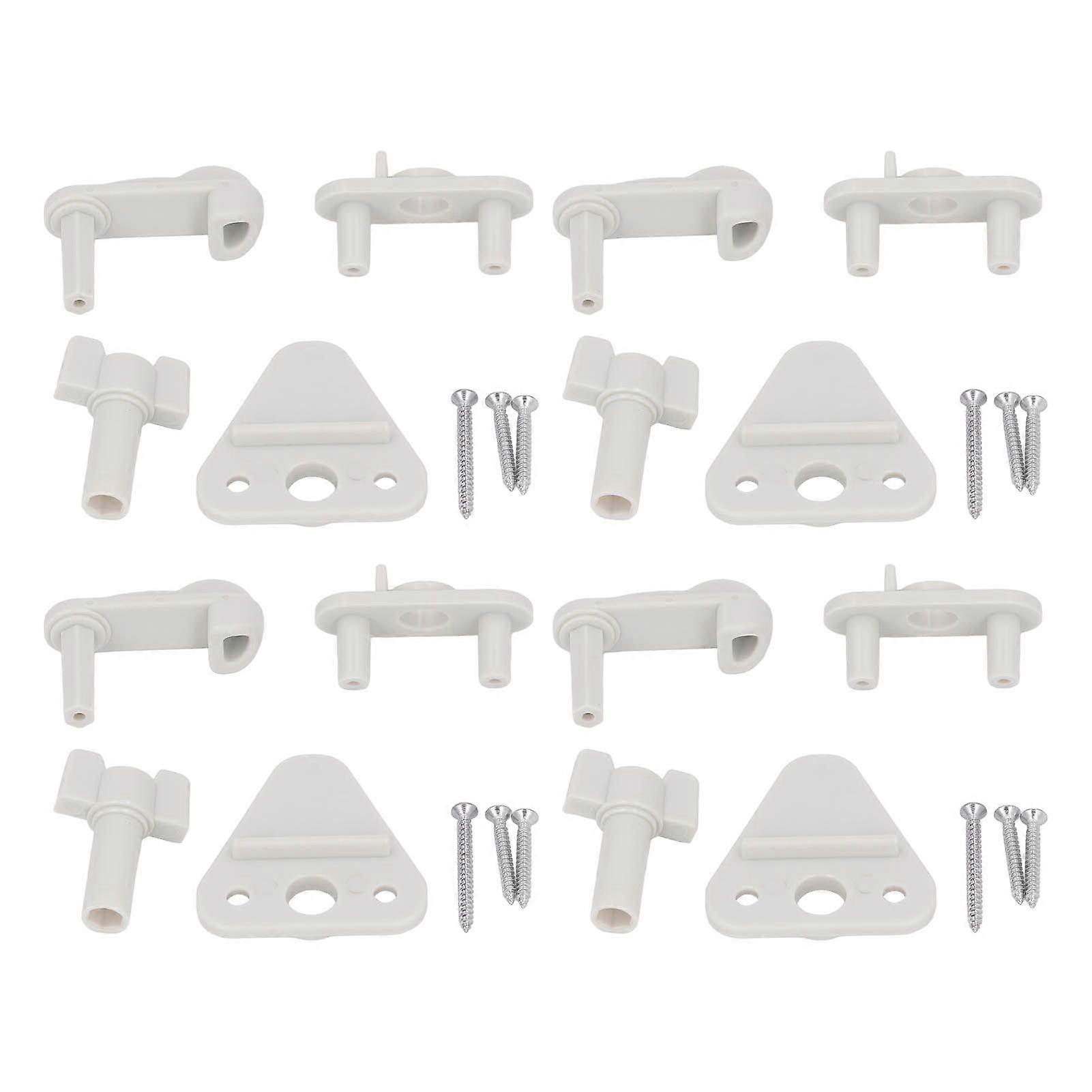 2025 Neuestes Modell 4 Set Ponton Boot Gate Latch Kit ABS Ponton mit quadratischem Rahmen