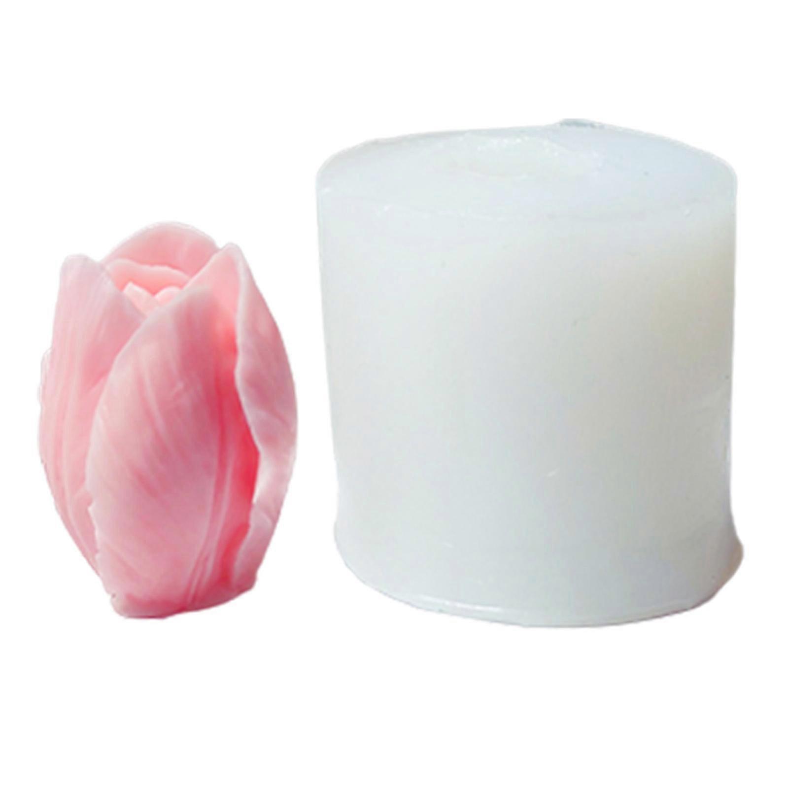 Tulip Silicone Candle Mold Handmade Scented Wax Candle Mold