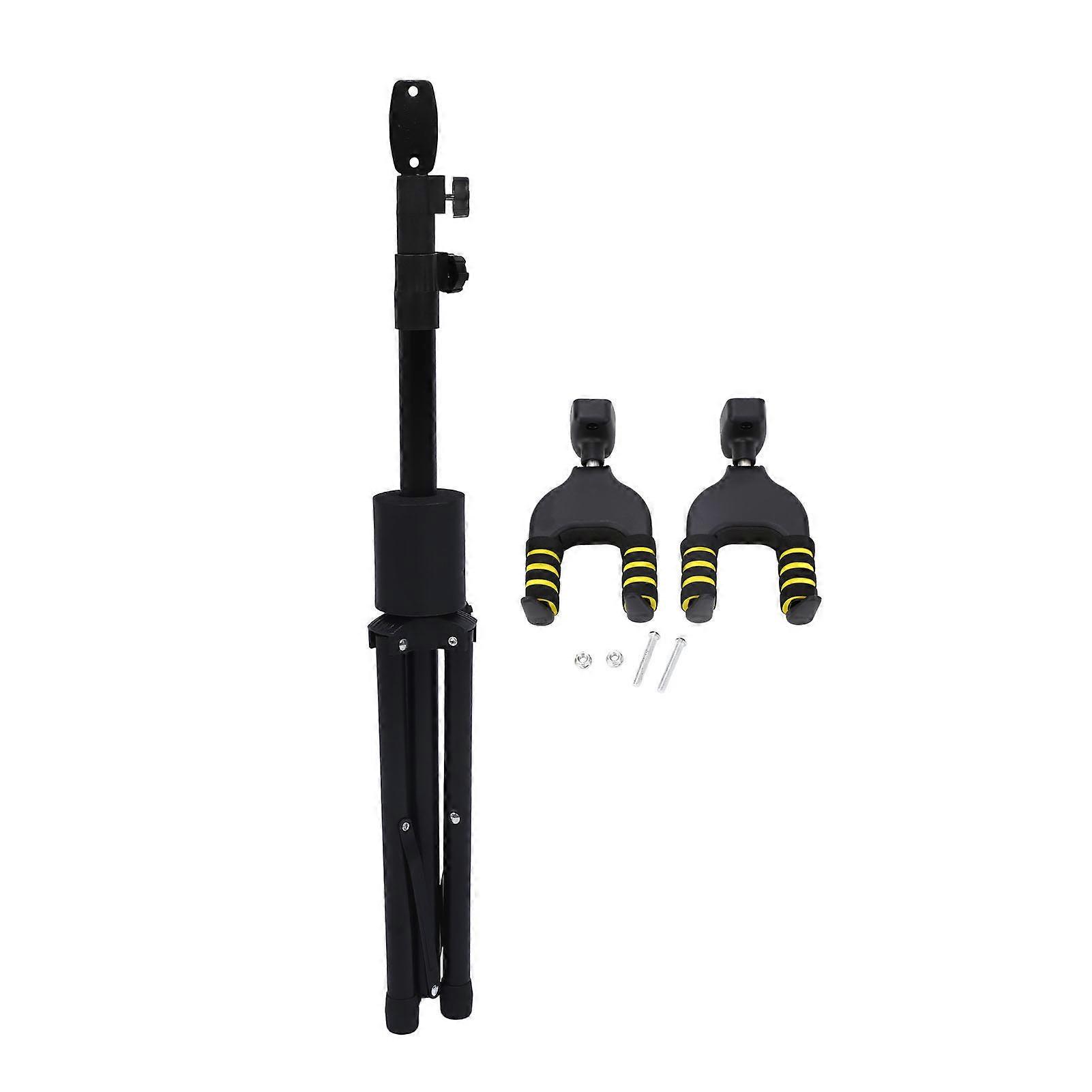 Guitar Stand Gravity Auto Lock Non Slip Anti Scratch Double Guitar Holder Floor Stand