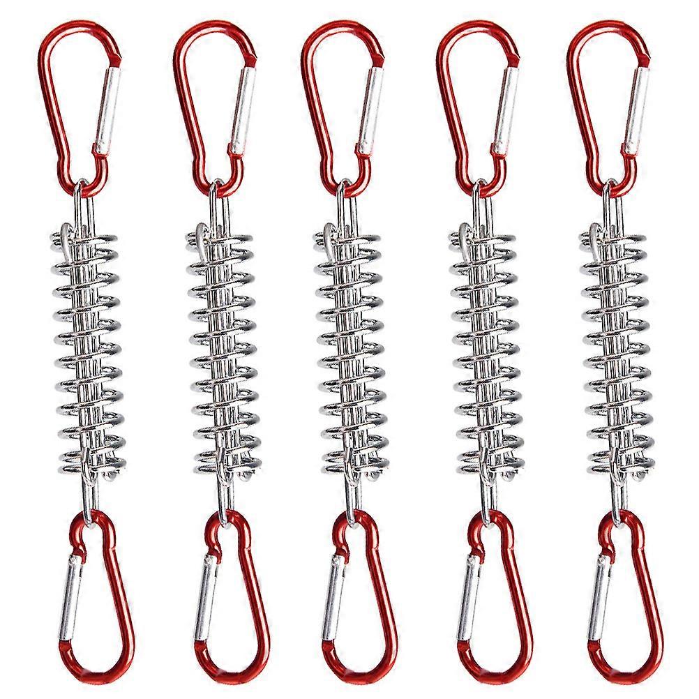 Windproof Tent Buckle Set with Elastic Hooks & Steel Pegs for Durable Outdoor Camping – High Wind Resistance Essential Gear