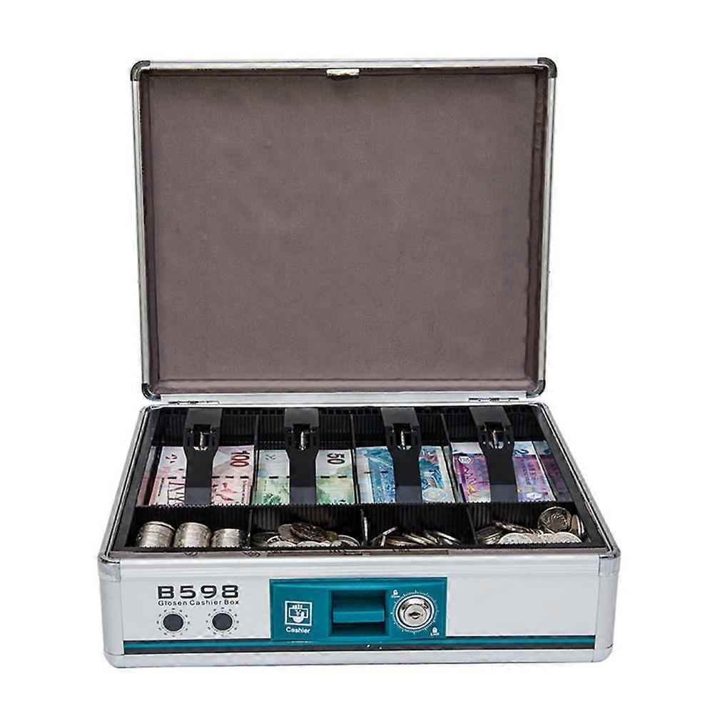 Silver Cash Box Multipurpose Holder for Household Use