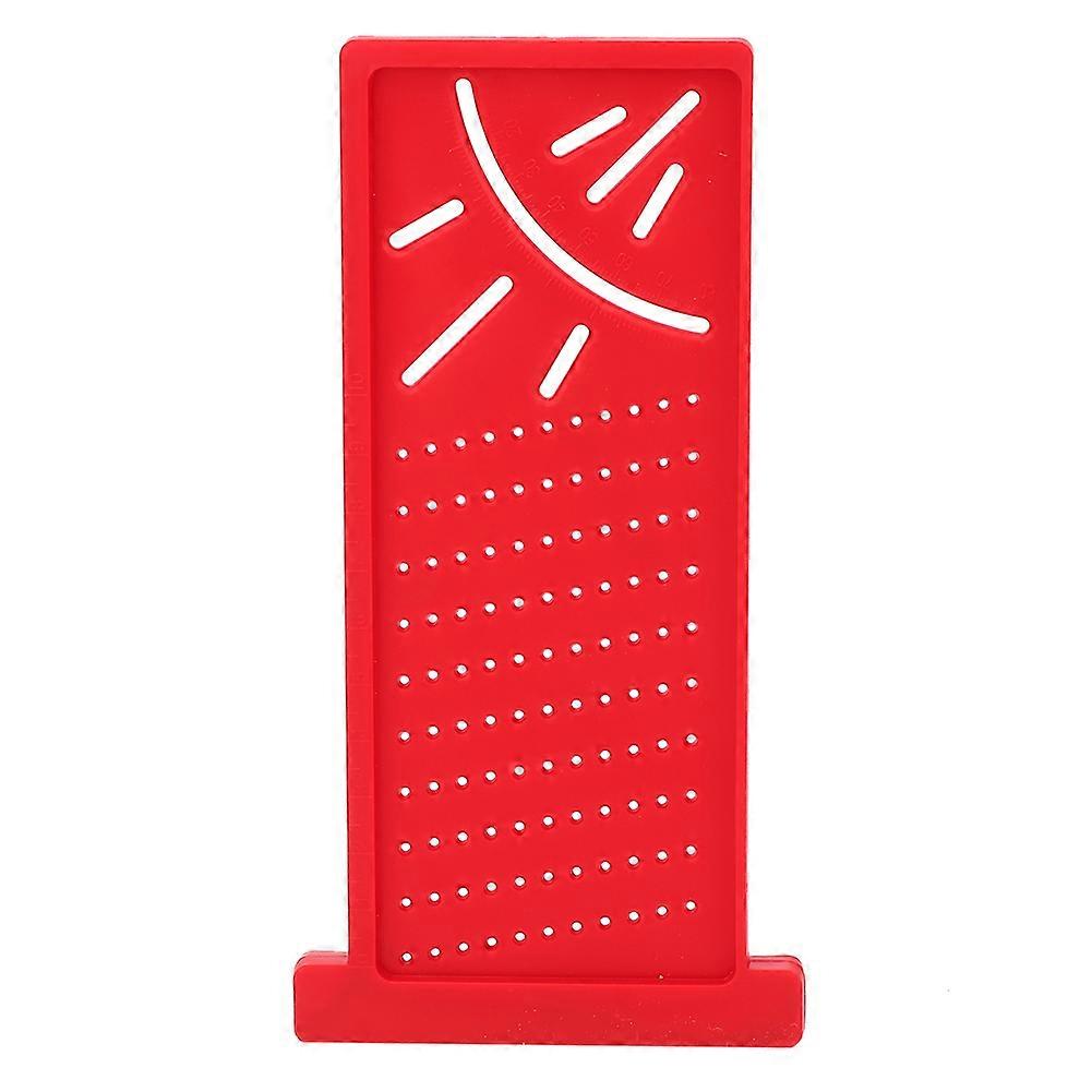 T-shaped carpentry scribing tool marking lines, hole scribing