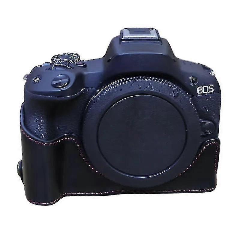 עבור Canon EOS R50/R100 מצלמה שרוול תחתון עיצוב פתיחה גדול עור PU חצי גוף מקרה-