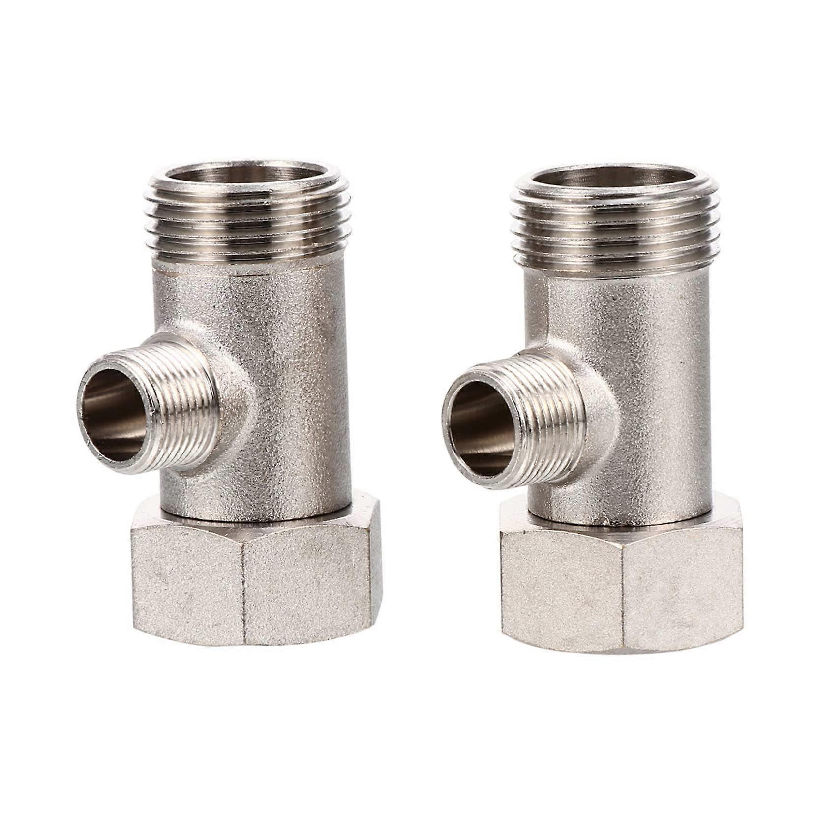 2 pieces form adapter connection for toilets bidet sprayer highquality temperatureresistant tall and usable 5.4X2.2CM