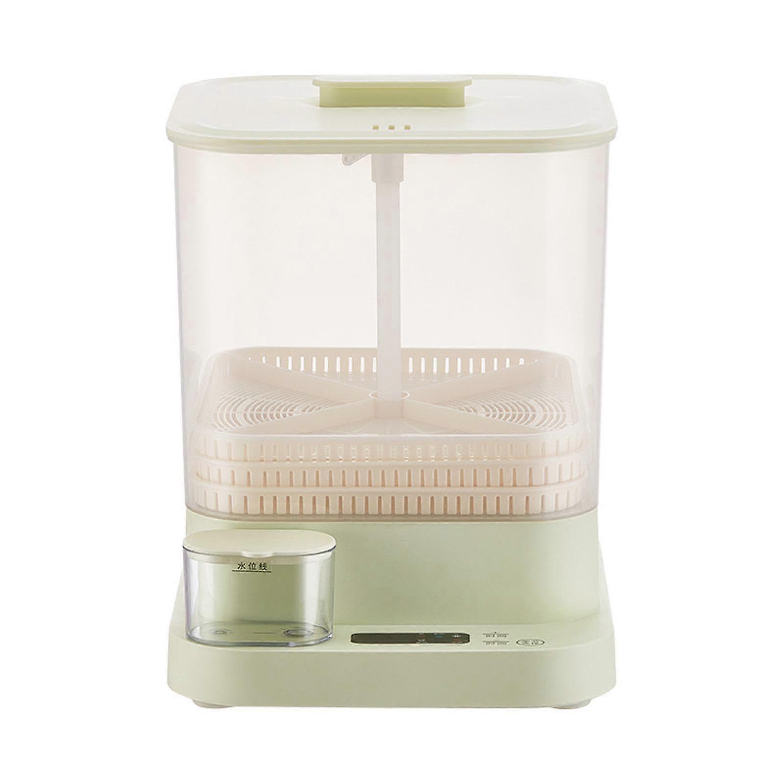 Sprouting device with THREE for the kitchen, threestage starter trays for the household