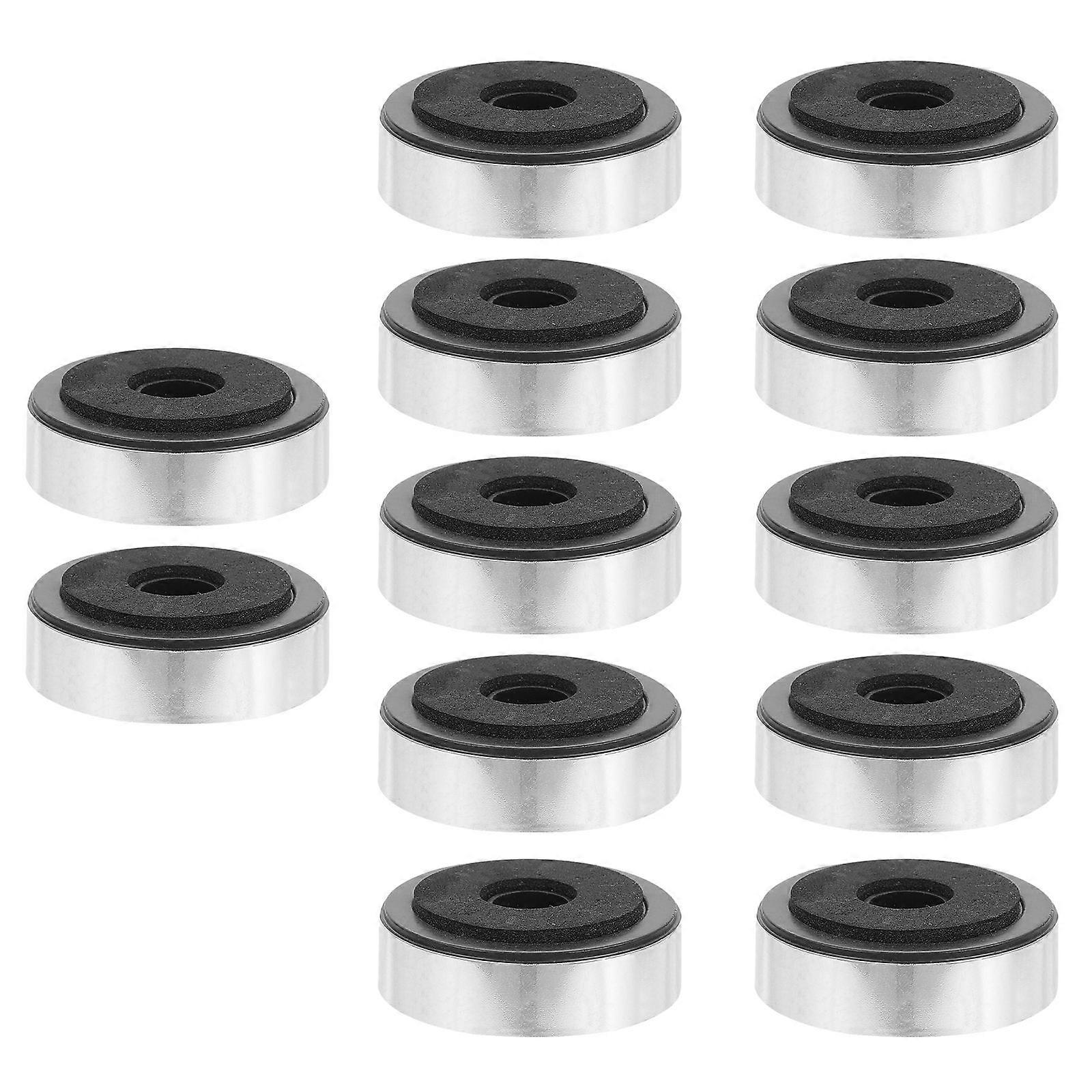 12pcs Plastic Amplifier Foot Speaker Computer Chassis Isolation Stand Base Pads