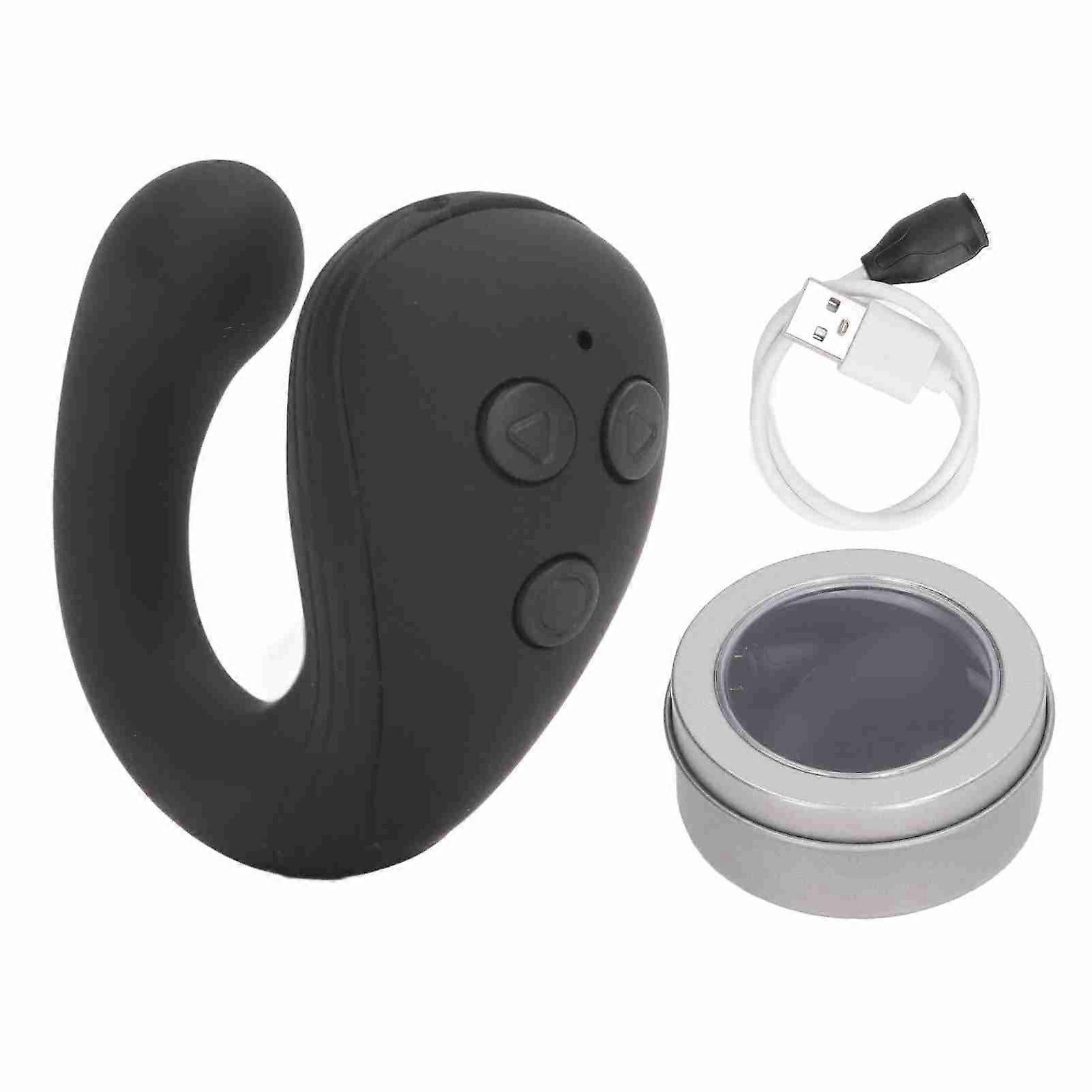 Bluetooth 5.3 Remote Control Page Turner: Multifunctional Scrolling Ring for Videos & Reading