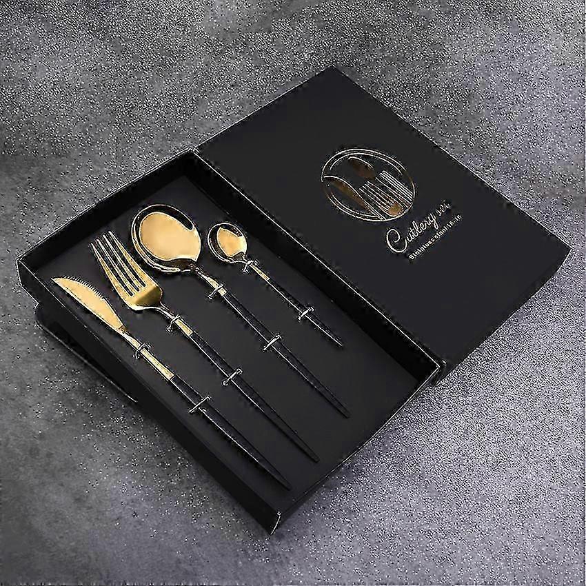 Kitchen Tableware Chopsticks Western Steak Cutlery Set (c)