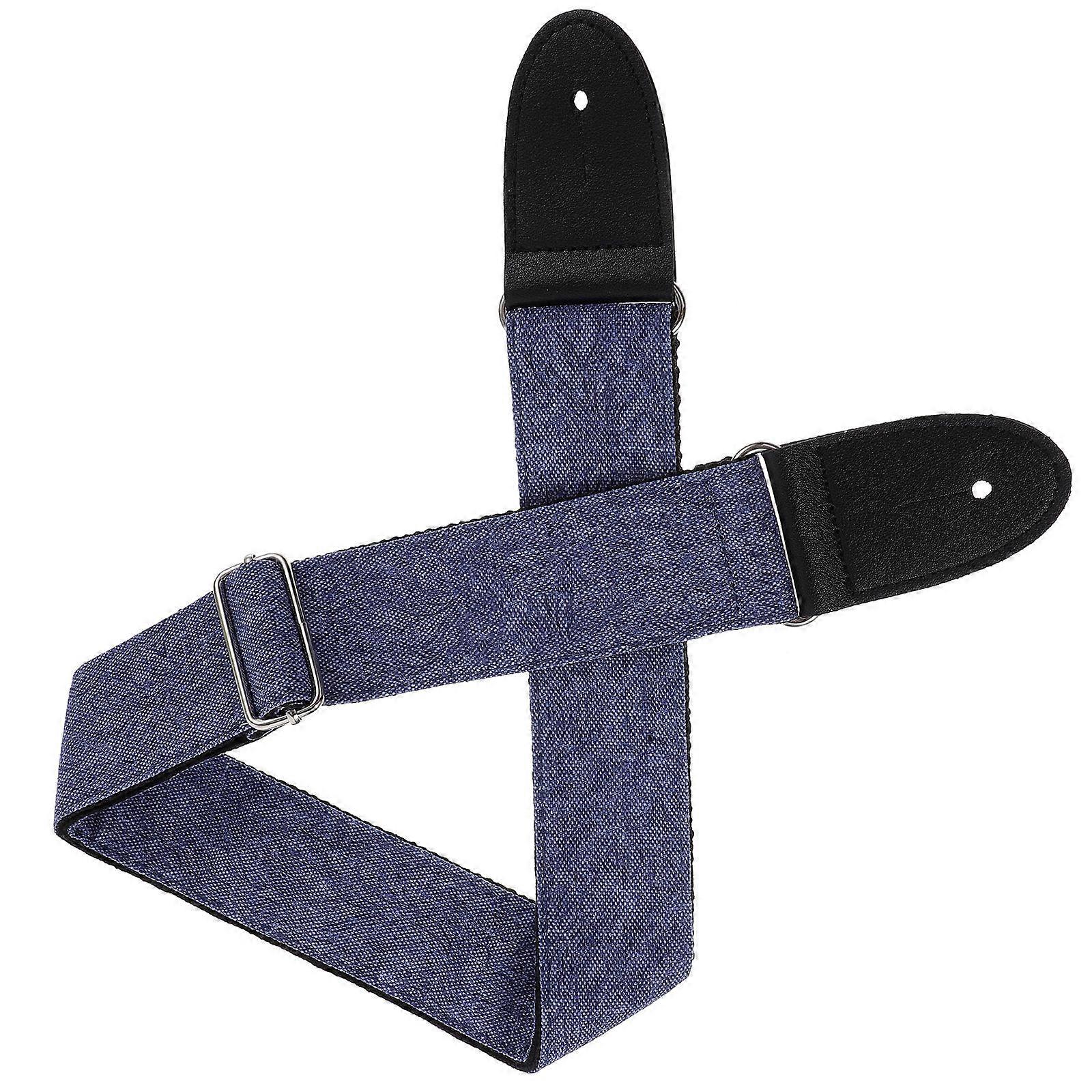 Cool Guitar Strap Sling Strap For Musicians Retro Style Lightweight Easy Installation Assorted Color Pu Material 1Pack