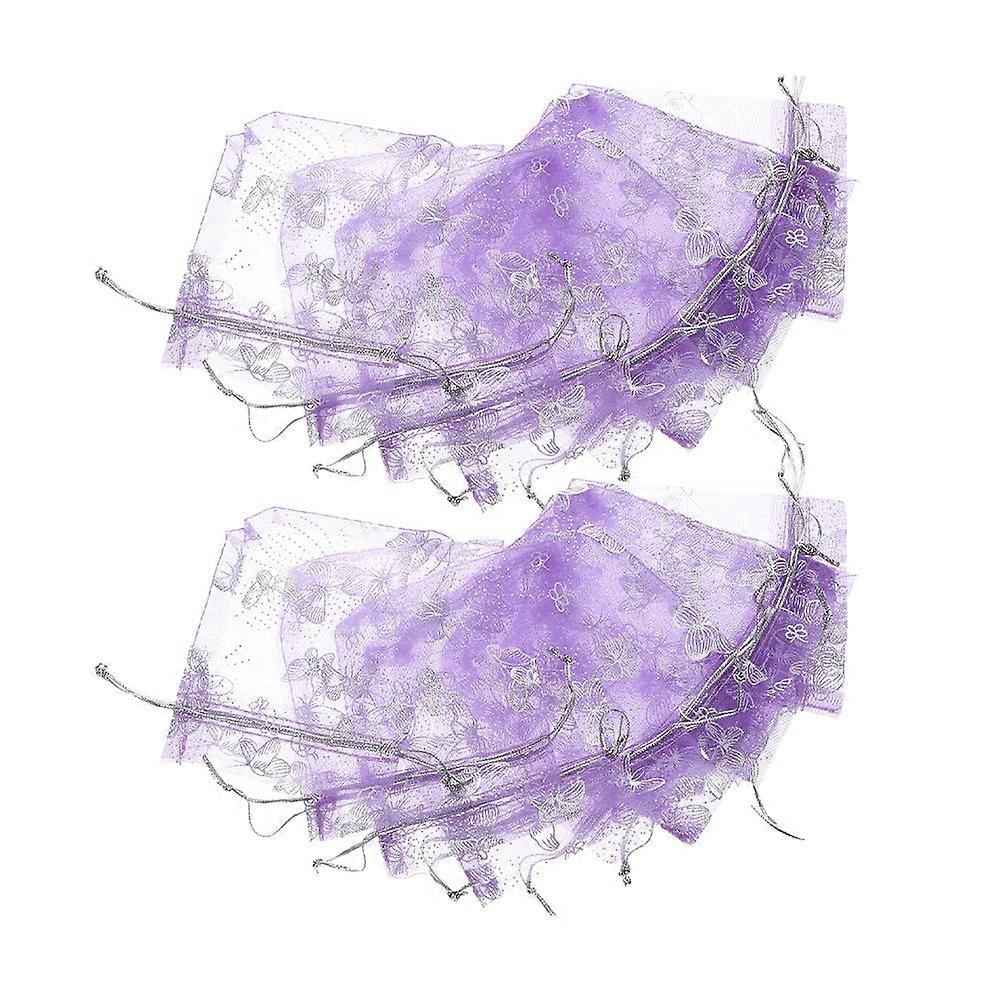 50pcs Organza Drawstring Bags for Jewelry, Candy & Gift Storage – Multi Use Pouches for Weddings, Parties, Birthdays & Graduations