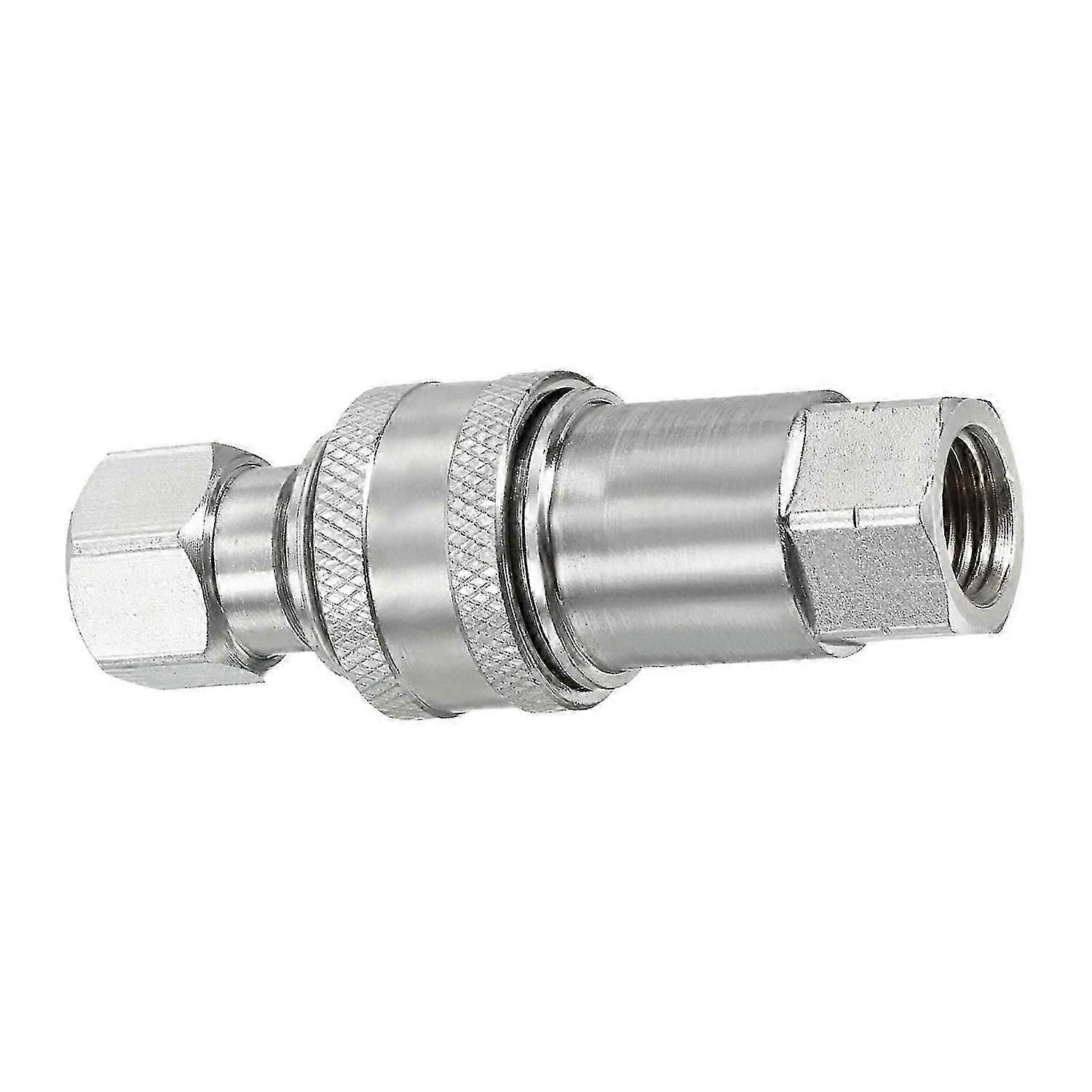 1 Set M14x1.5mm Pipe Fitting Hydraulic Quick Connect Coupler with Female Thread