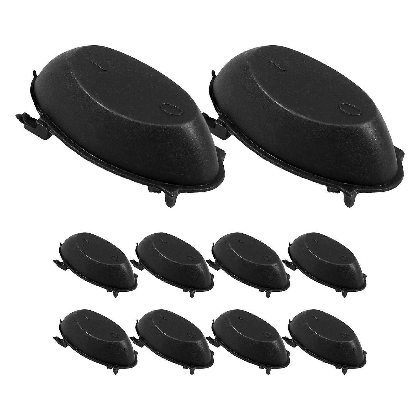 Kettle Control Cap Electric Kettle Switch Button Hat Appliance Maintenance Replacement Solution Black 10Set
