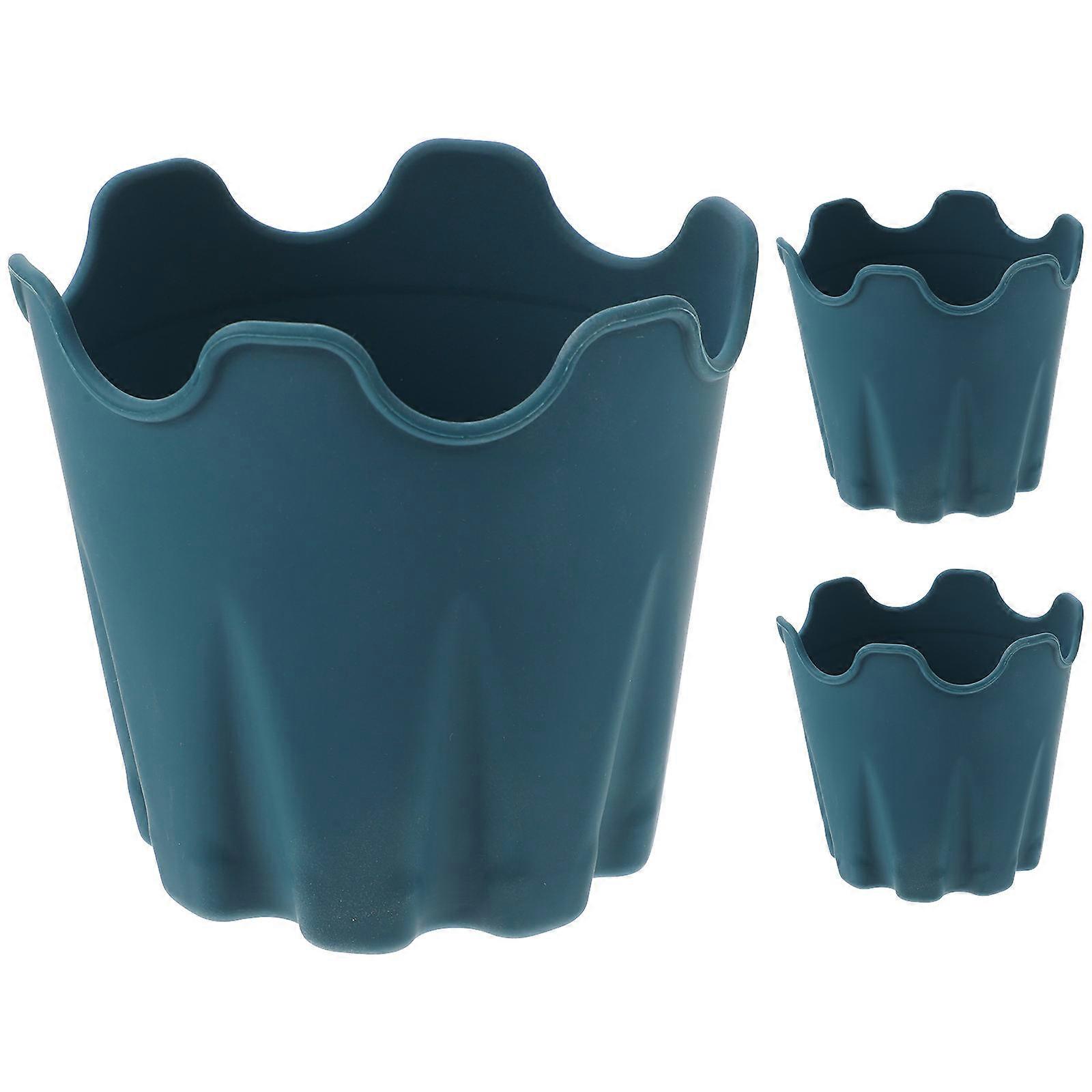 Multipurpose Planting Pots Planter Pot Windowsill Decorating 3Pcs