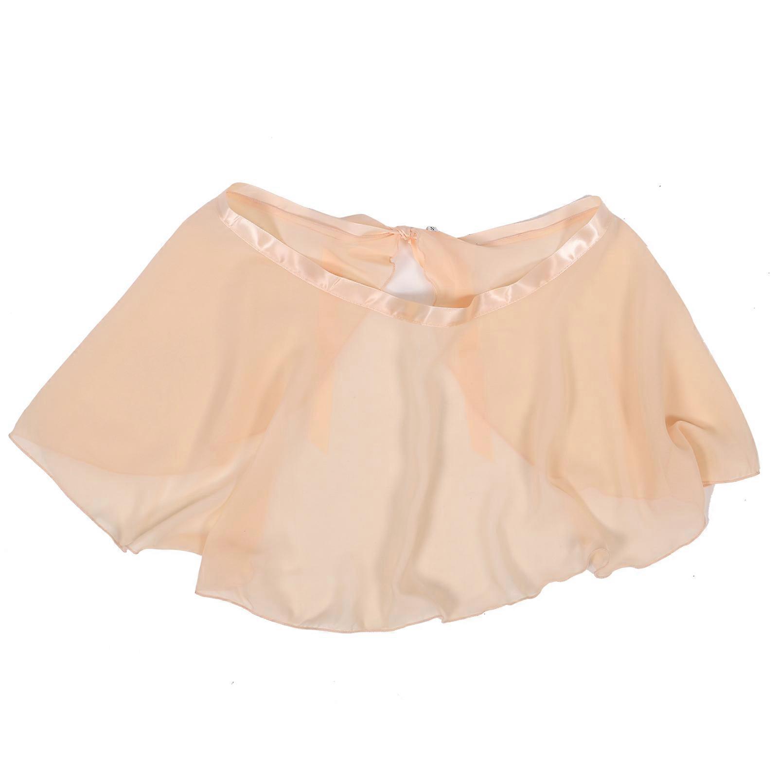 Dance Skirt For Girls Adjustable Straps Polyester Material Multipurpose Short Skirt 1Pack