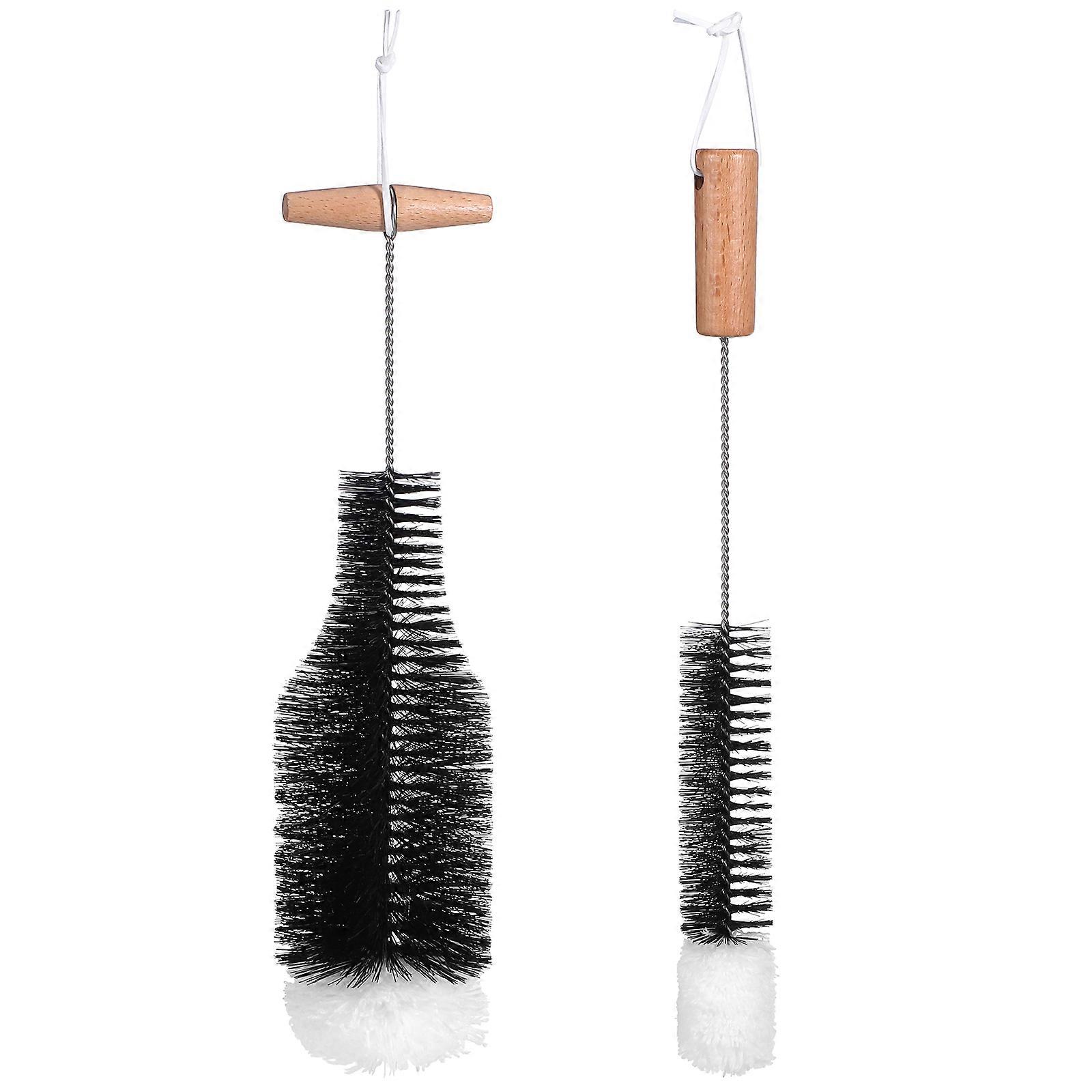 Here's a well structured product description for your **2pcs Wire Chimney Brush with Sturdy Wood Handle**, optimized for clarity, appeal, and :