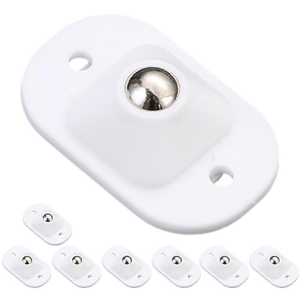 Casters Wheels Smooth Movement Swivel Design 8Pcs 4.5x2.8cm