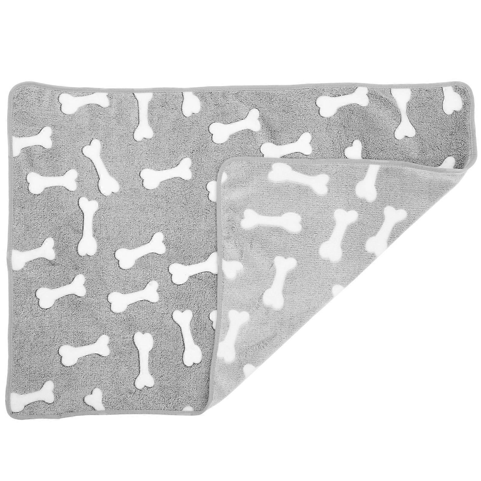 Cozy Coral Fleece Throw Blanket for Pets – Soft, Warm, Durable Blanket for Dogs and Cats, Suitable for Beds, Sofas, and Cages, Perfect for Autumn and